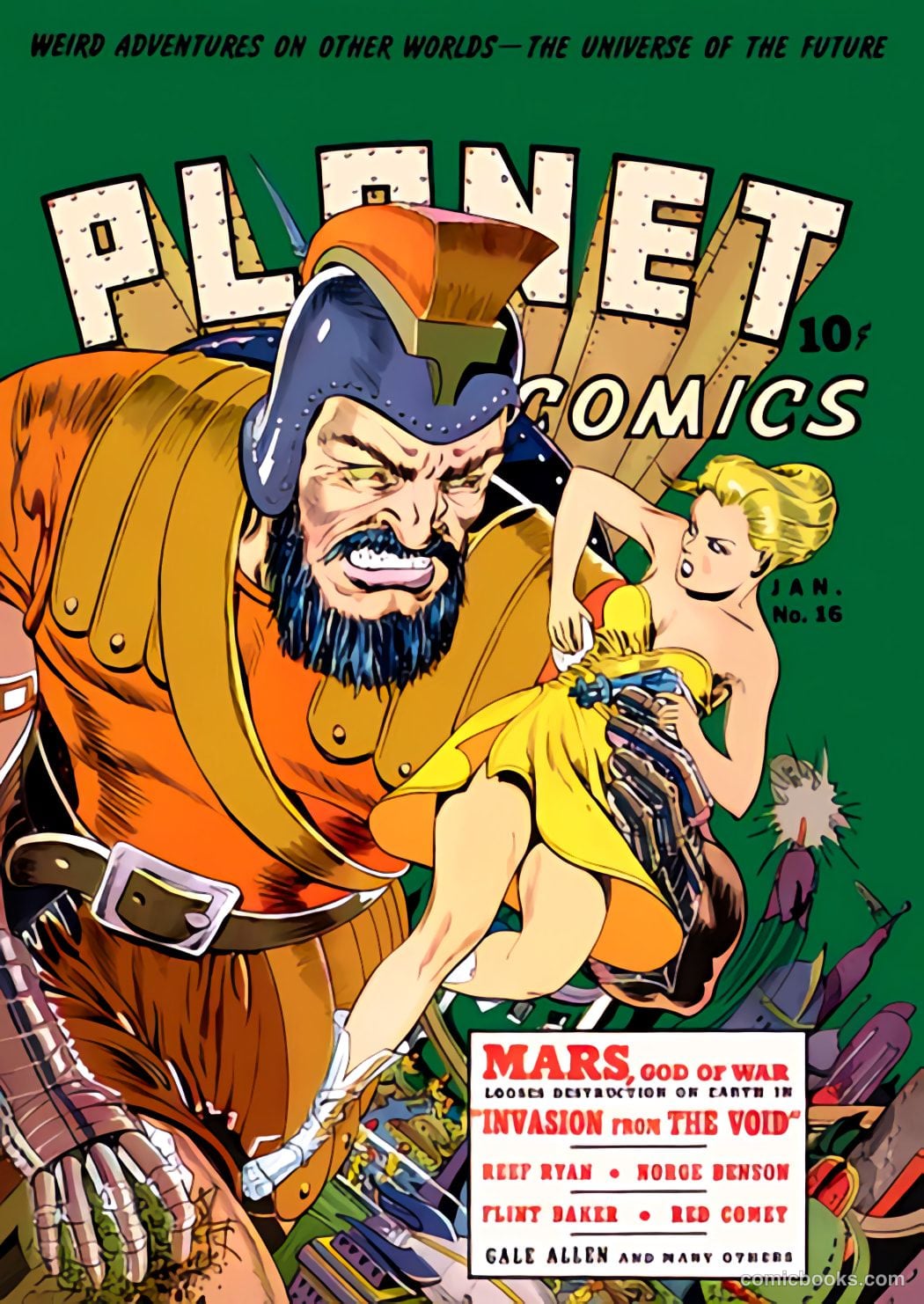 Planet Comics #16 (1942) — page 3 of 70