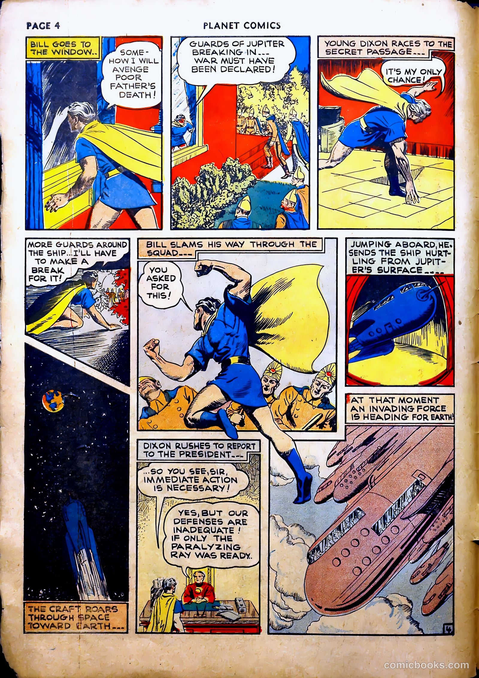 Planet Comics #16 (1942) — page 8 of 70