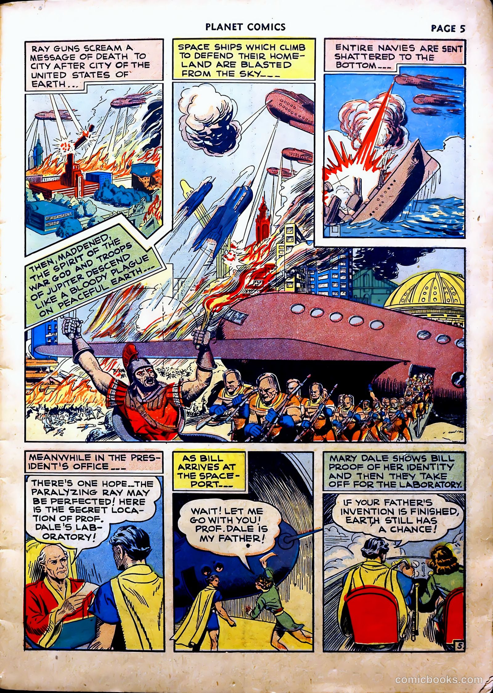 Planet Comics #16 (1942) — page 9 of 70