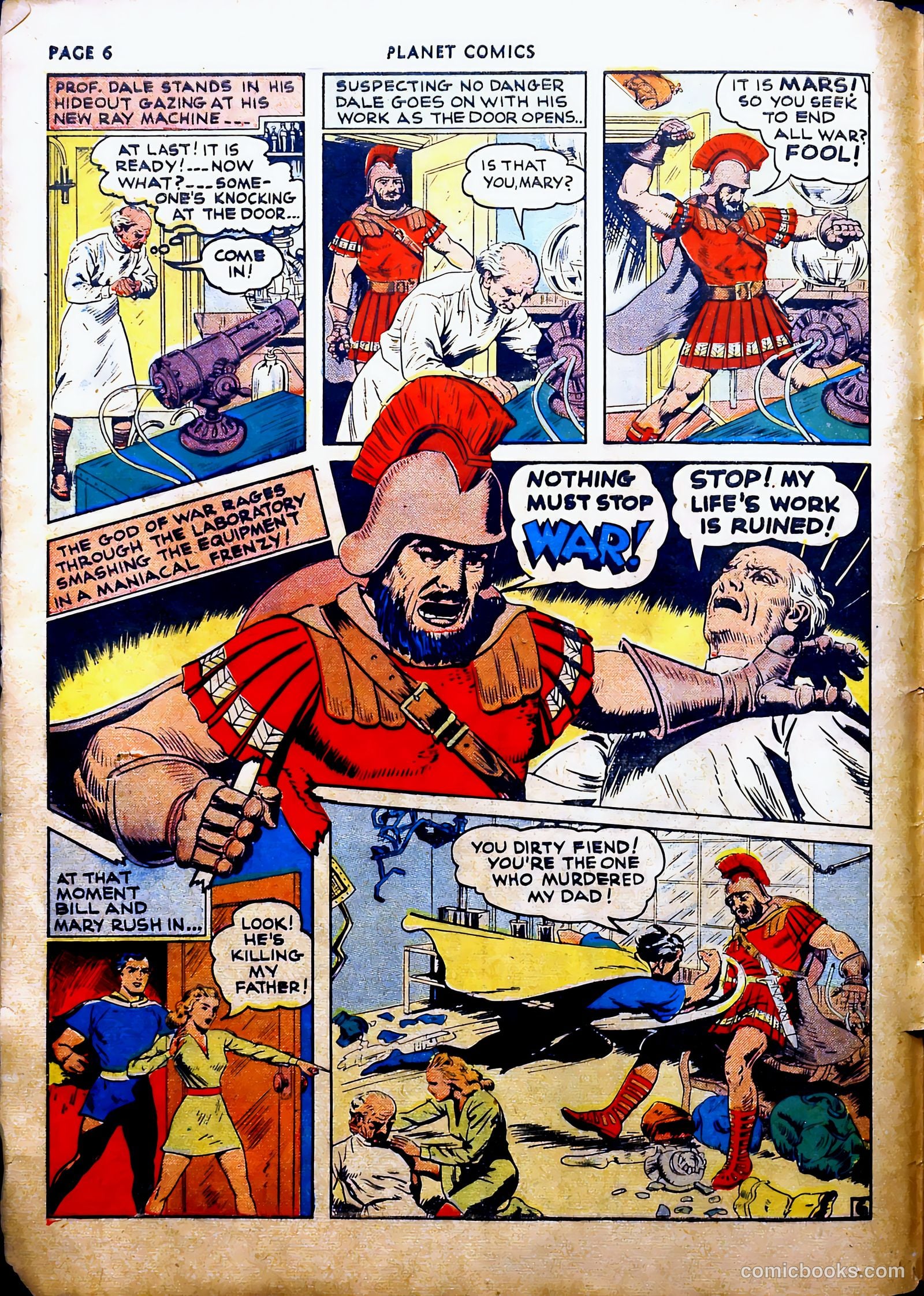 Planet Comics #16 (1942) — page 10 of 70