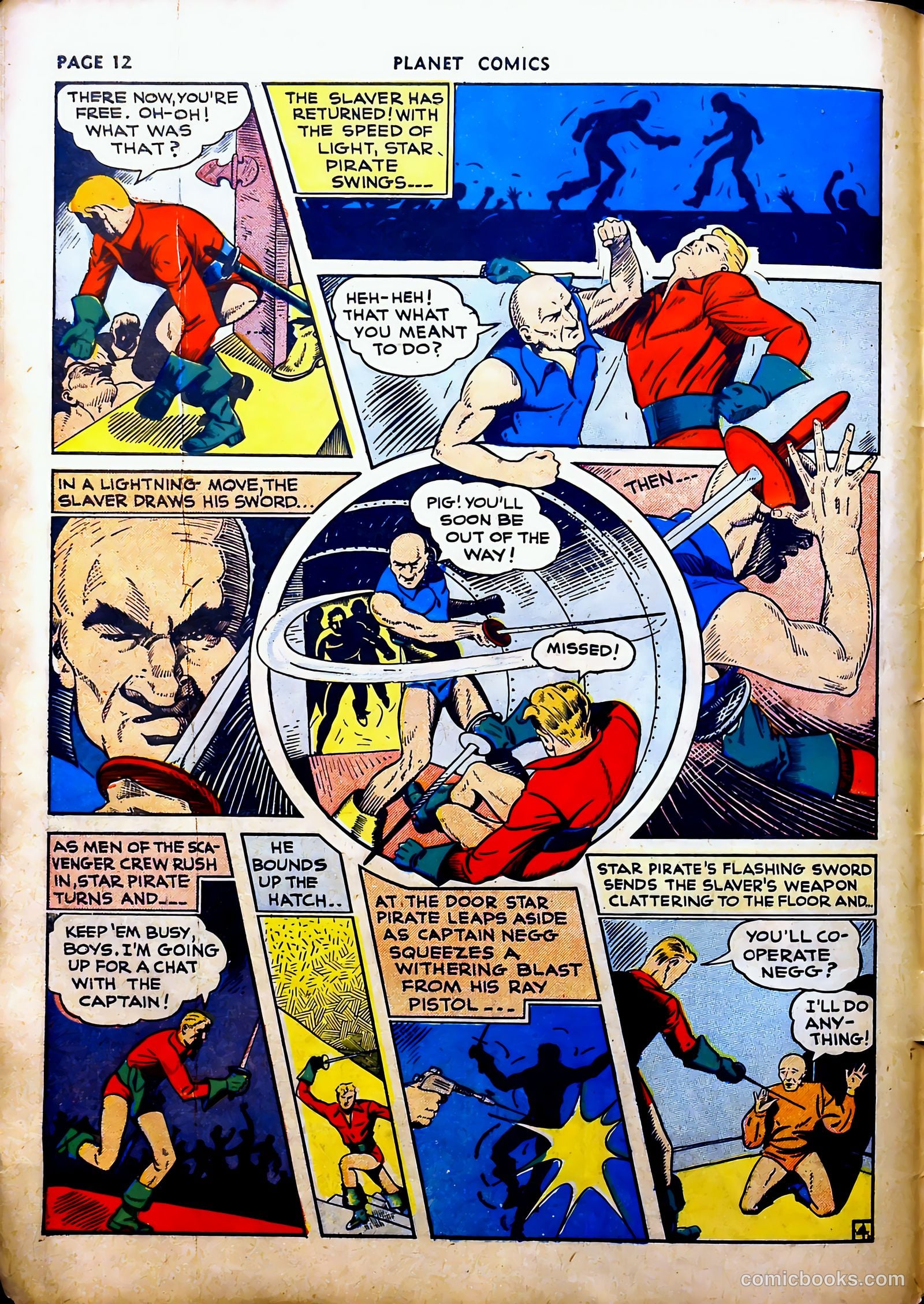 Planet Comics #16 (1942) — page 16 of 70
