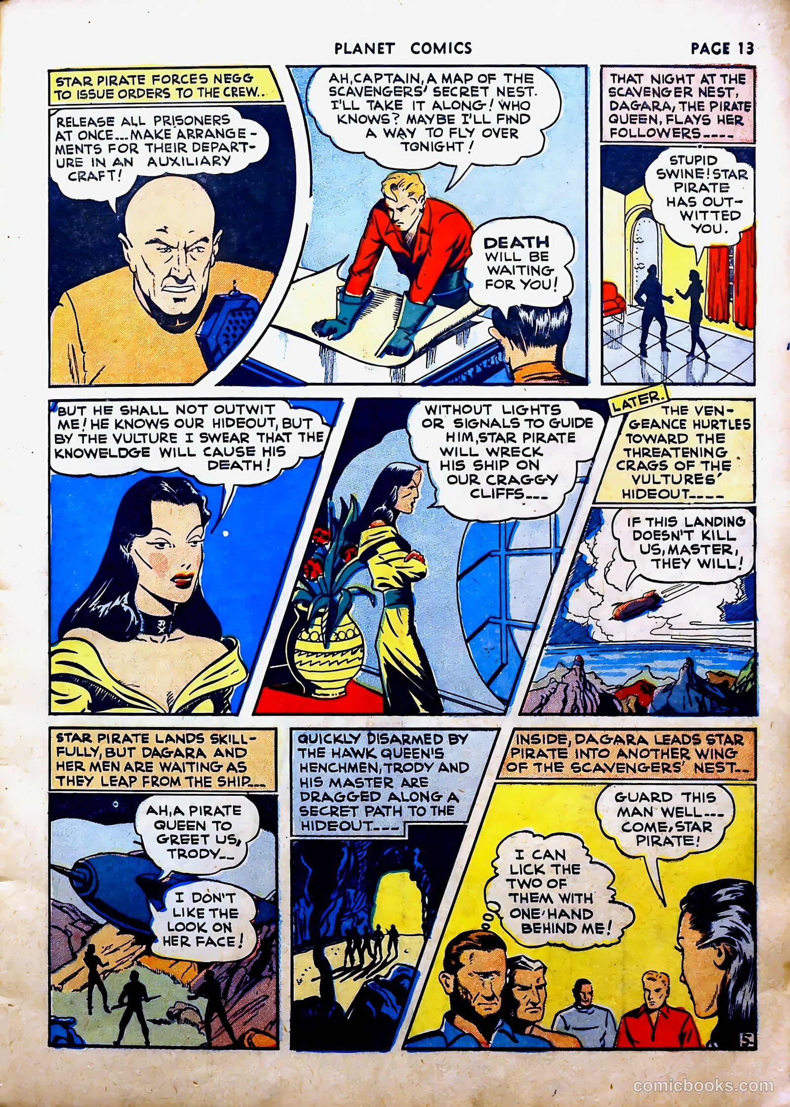 Planet Comics #16 (1942) — page 17 of 70