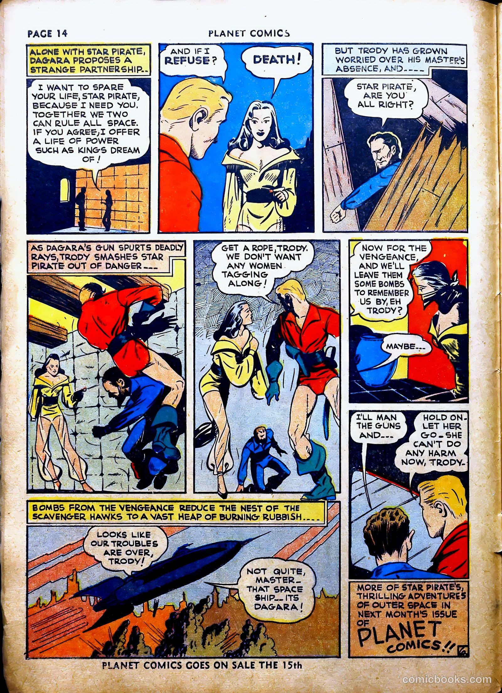 Planet Comics #16 (1942) — page 18 of 70