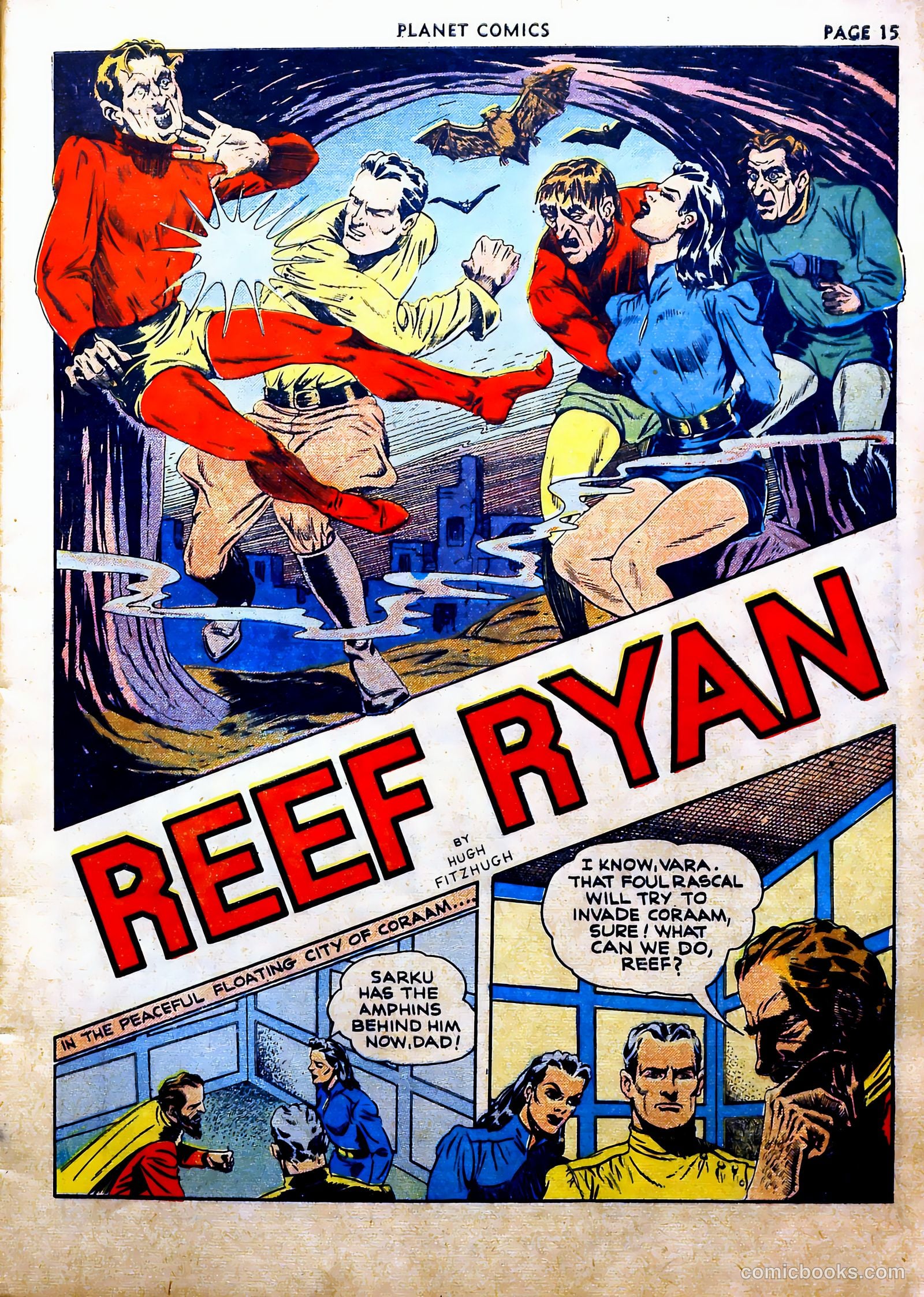 Planet Comics #16 (1942) — page 19 of 70