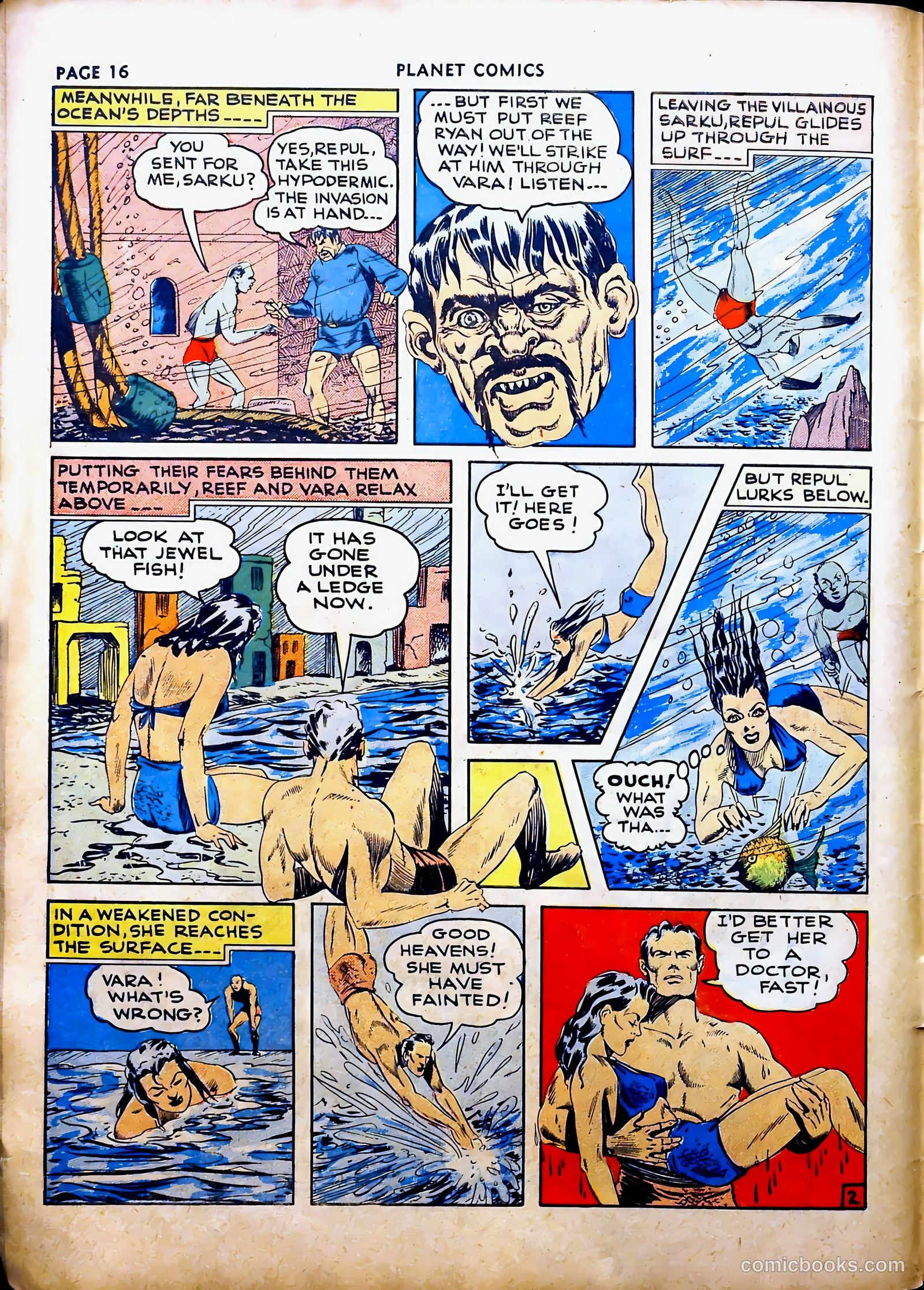 Planet Comics #16 (1942) — page 20 of 70