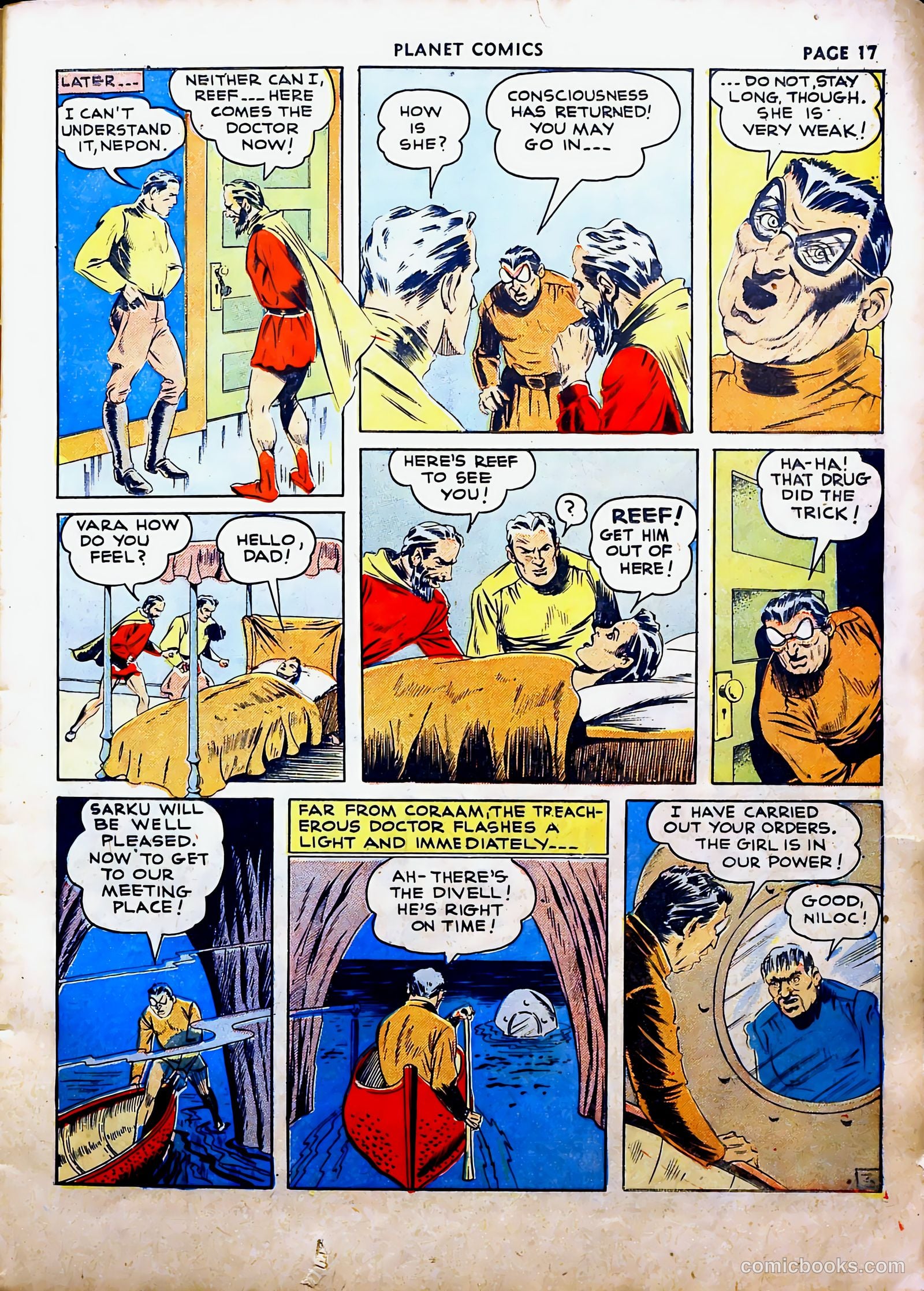 Planet Comics #16 (1942) — page 21 of 70