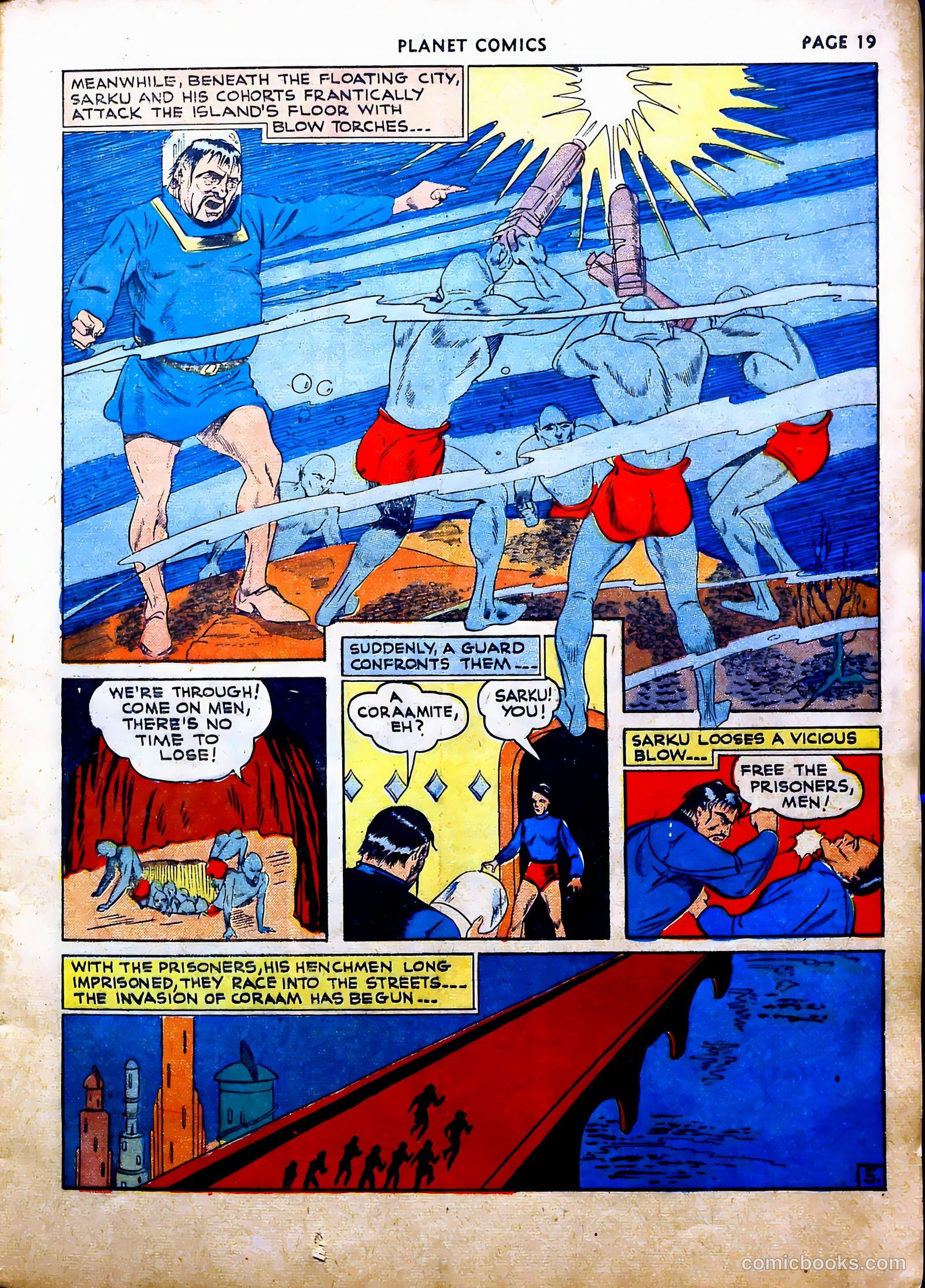 Planet Comics #16 (1942) — page 23 of 70