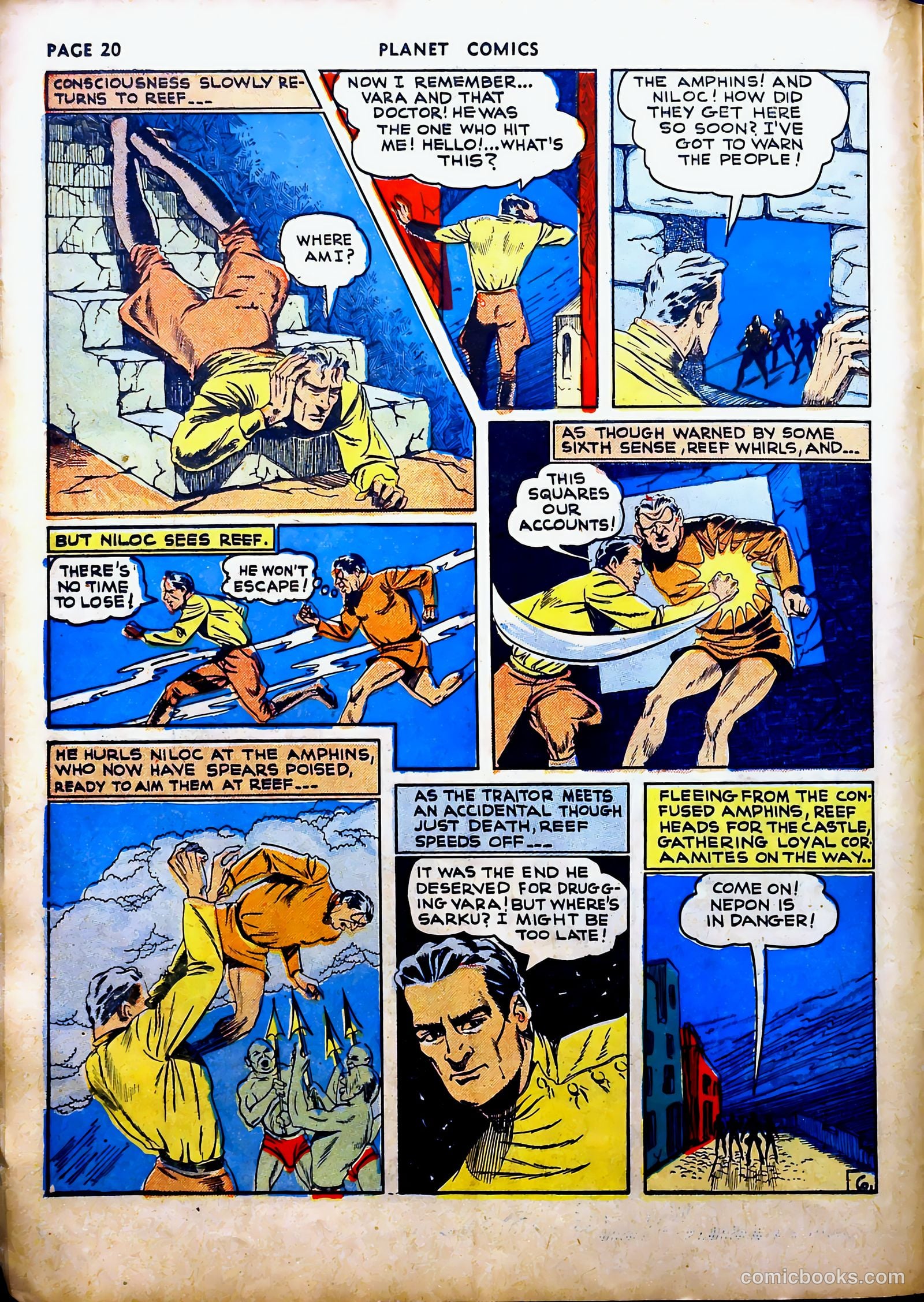 Planet Comics #16 (1942) — page 24 of 70