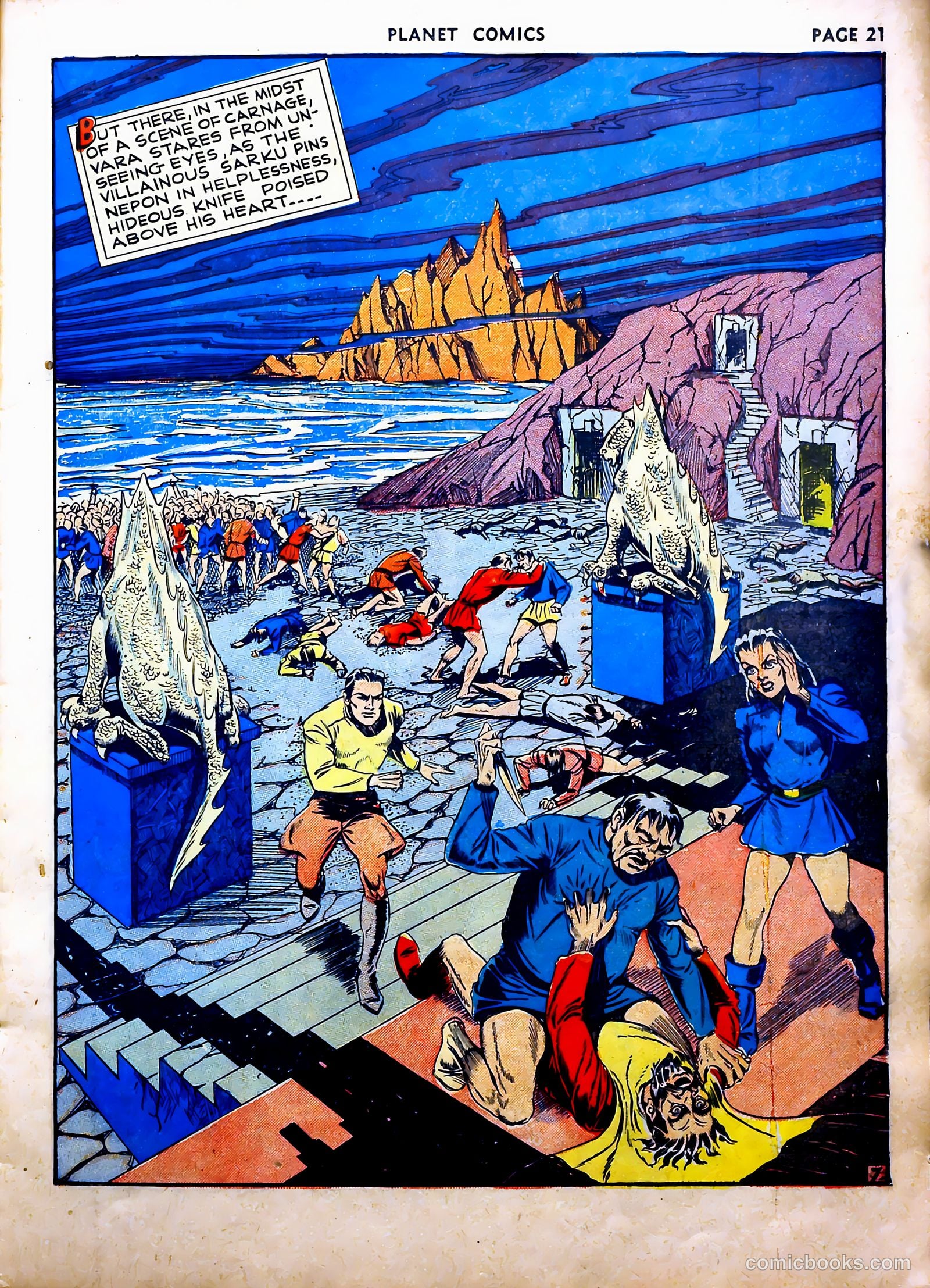 Planet Comics #16 (1942) — page 25 of 70