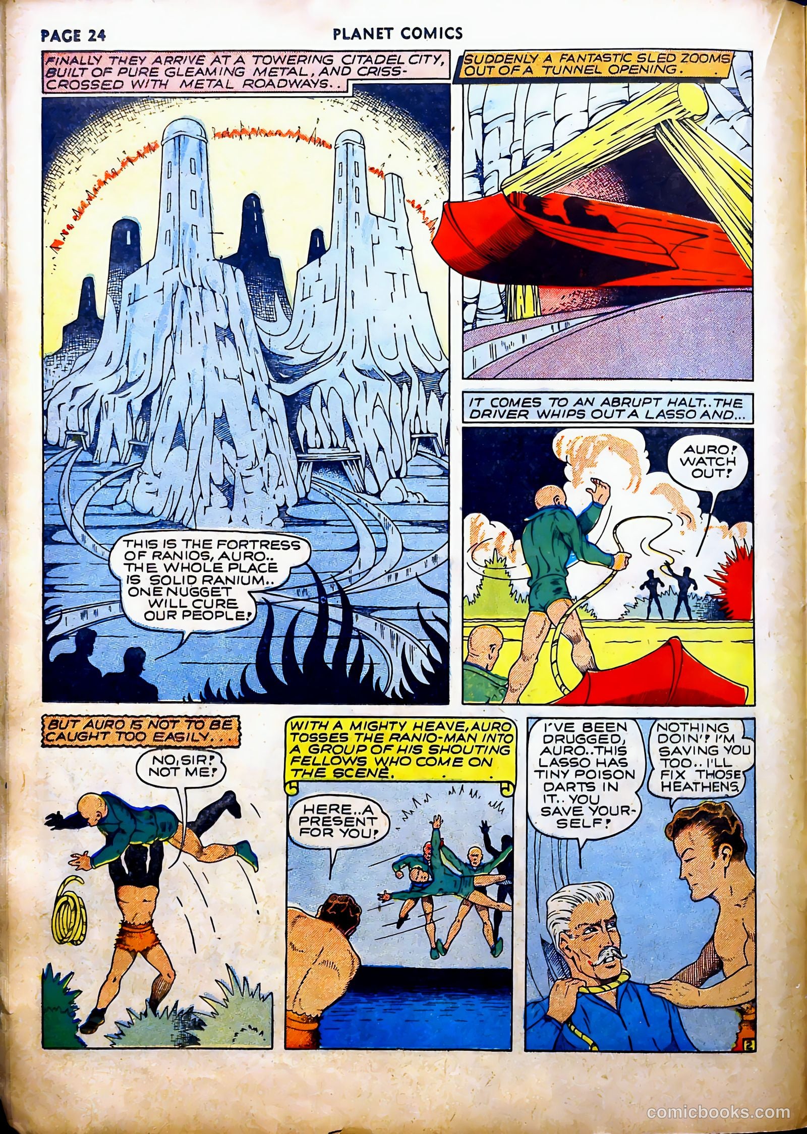 Planet Comics #16 (1942) — page 28 of 70