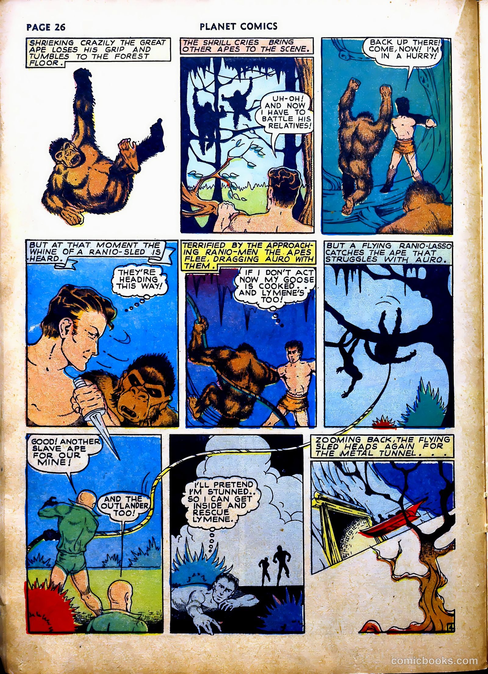 Planet Comics #16 (1942) — page 30 of 70