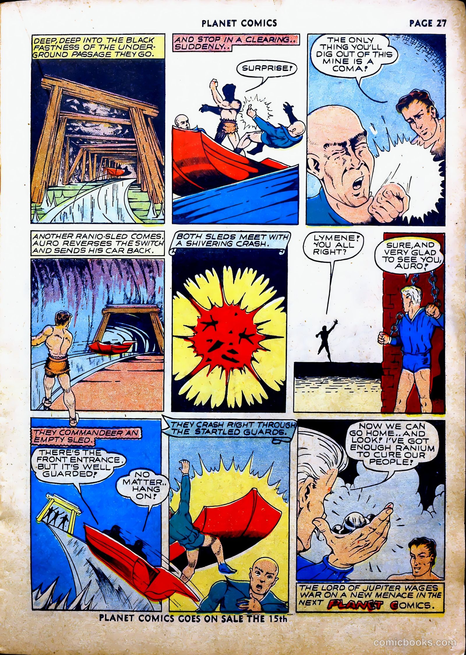 Planet Comics #16 (1942) — page 31 of 70