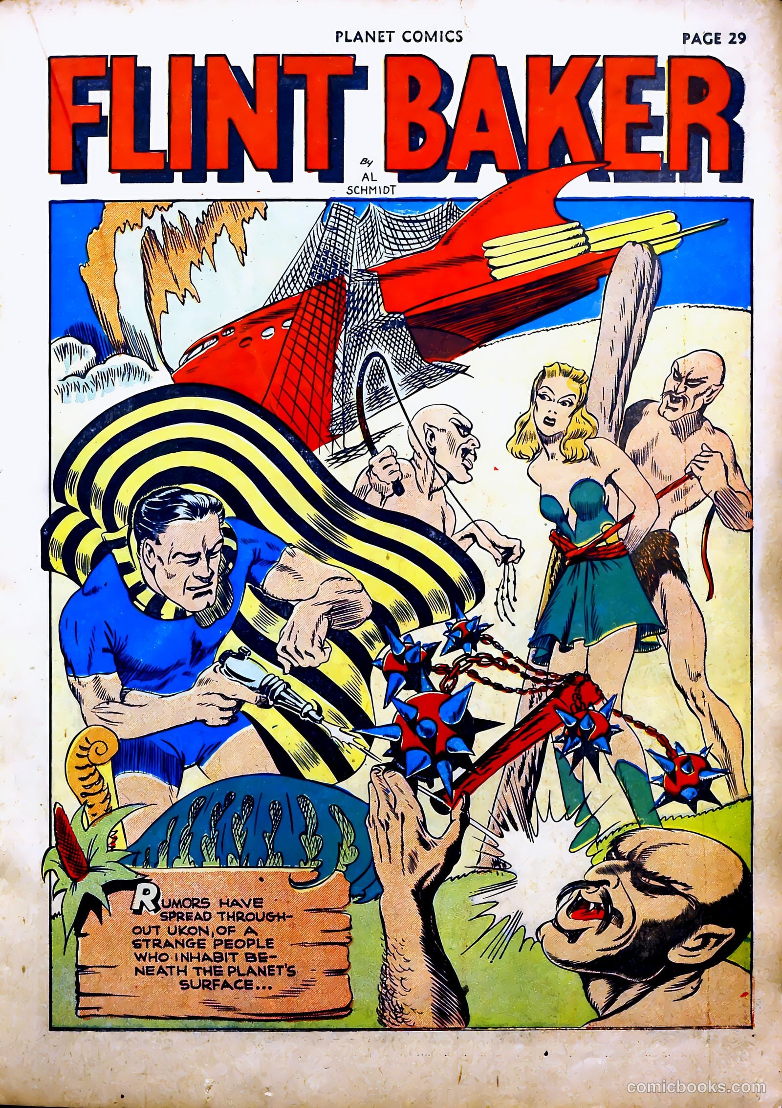 Planet Comics #16 (1942) — page 33 of 70