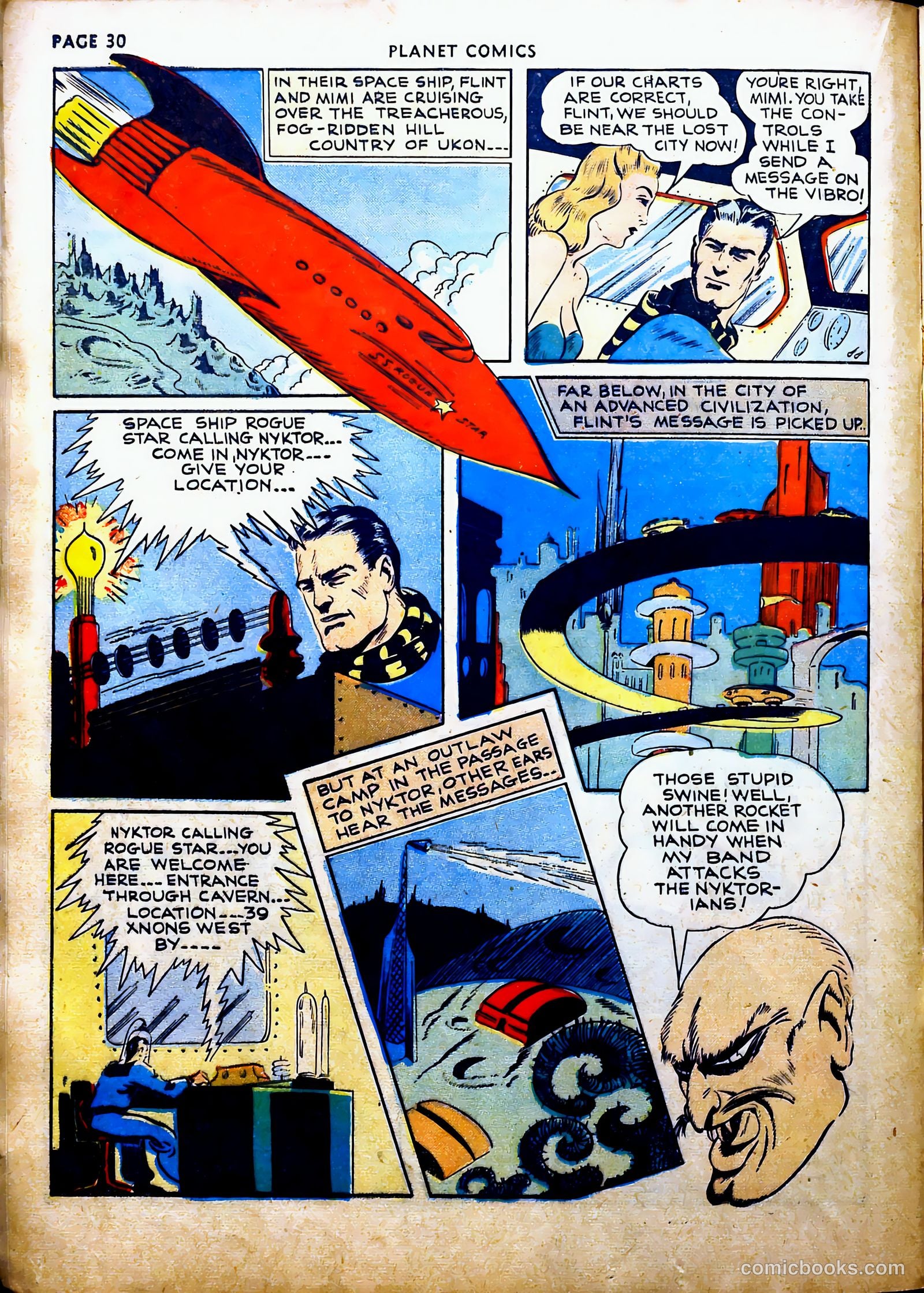 Planet Comics #16 (1942) — page 34 of 70