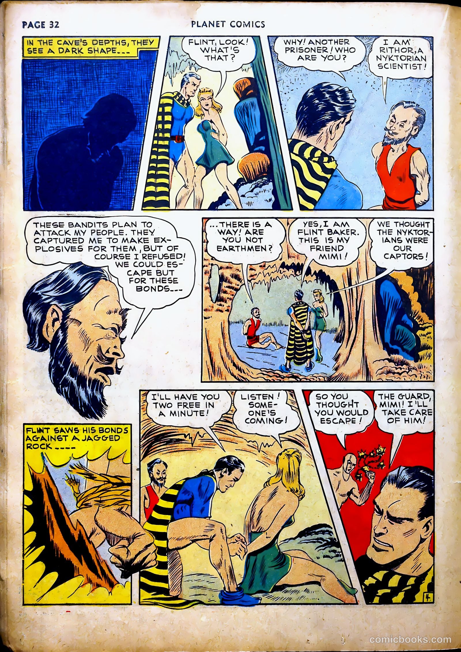 Planet Comics #16 (1942) — page 36 of 70