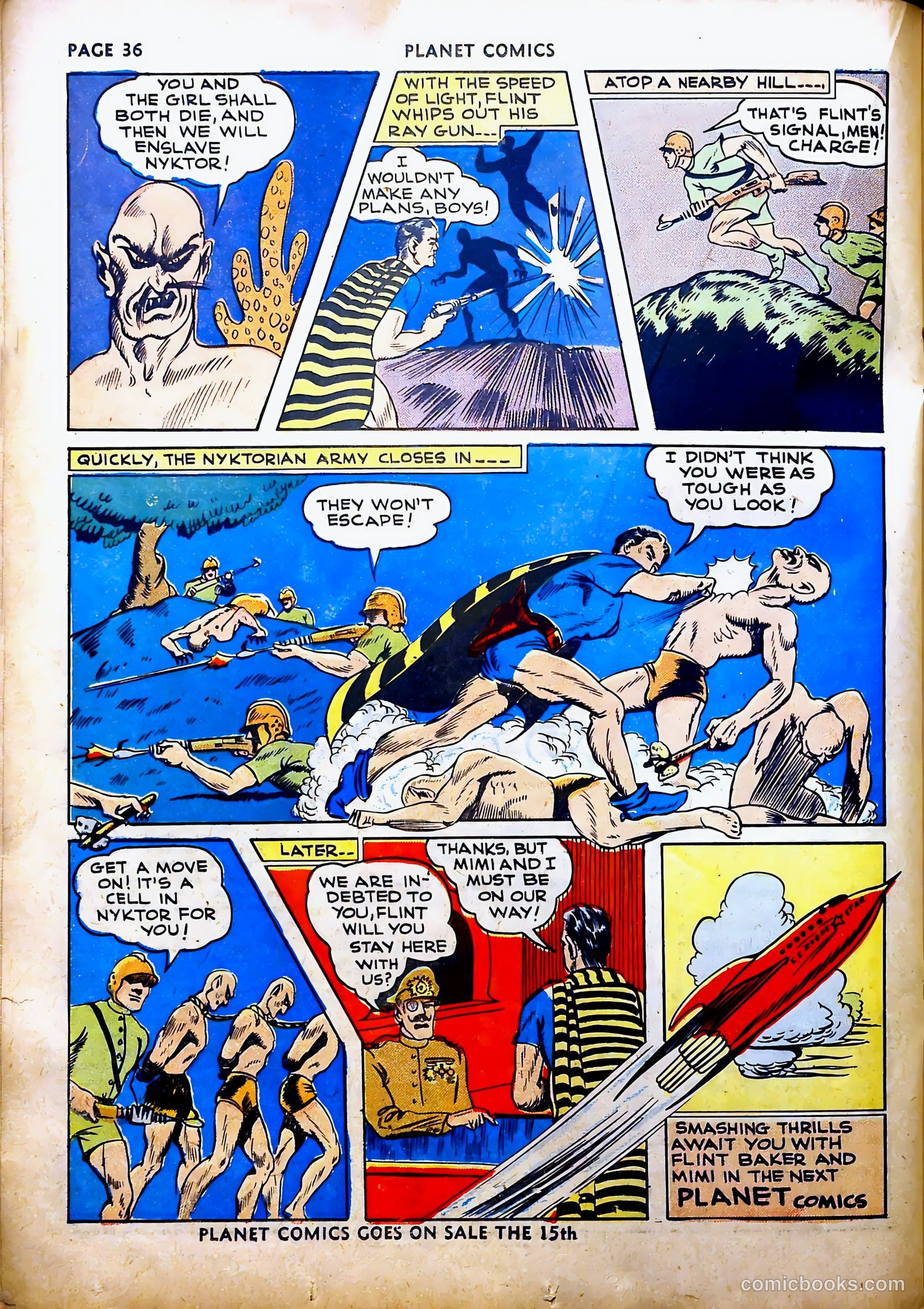 Planet Comics #16 (1942) — page 40 of 70