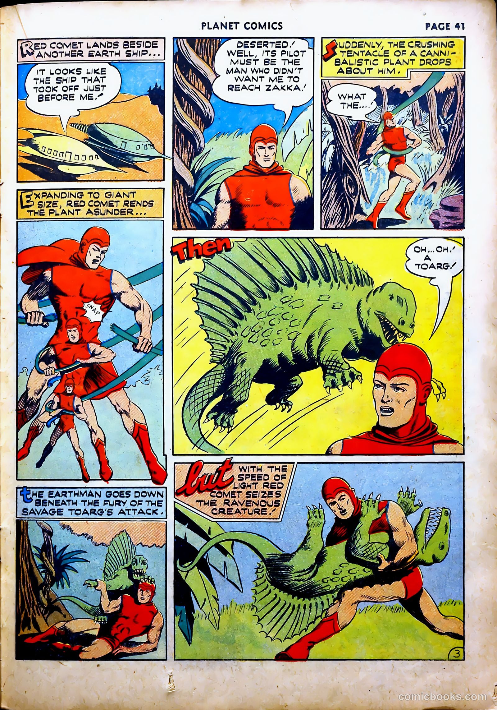 Planet Comics #16 (1942) — page 45 of 70