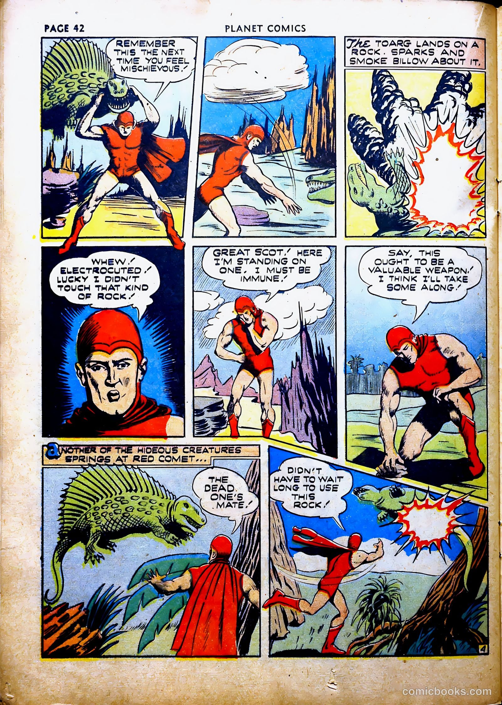 Planet Comics #16 (1942) — page 46 of 70