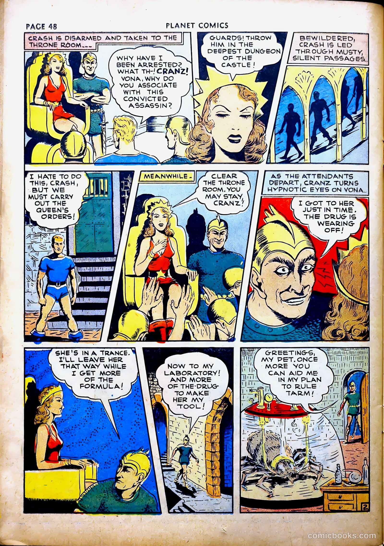 Planet Comics #16 (1942) — page 52 of 70
