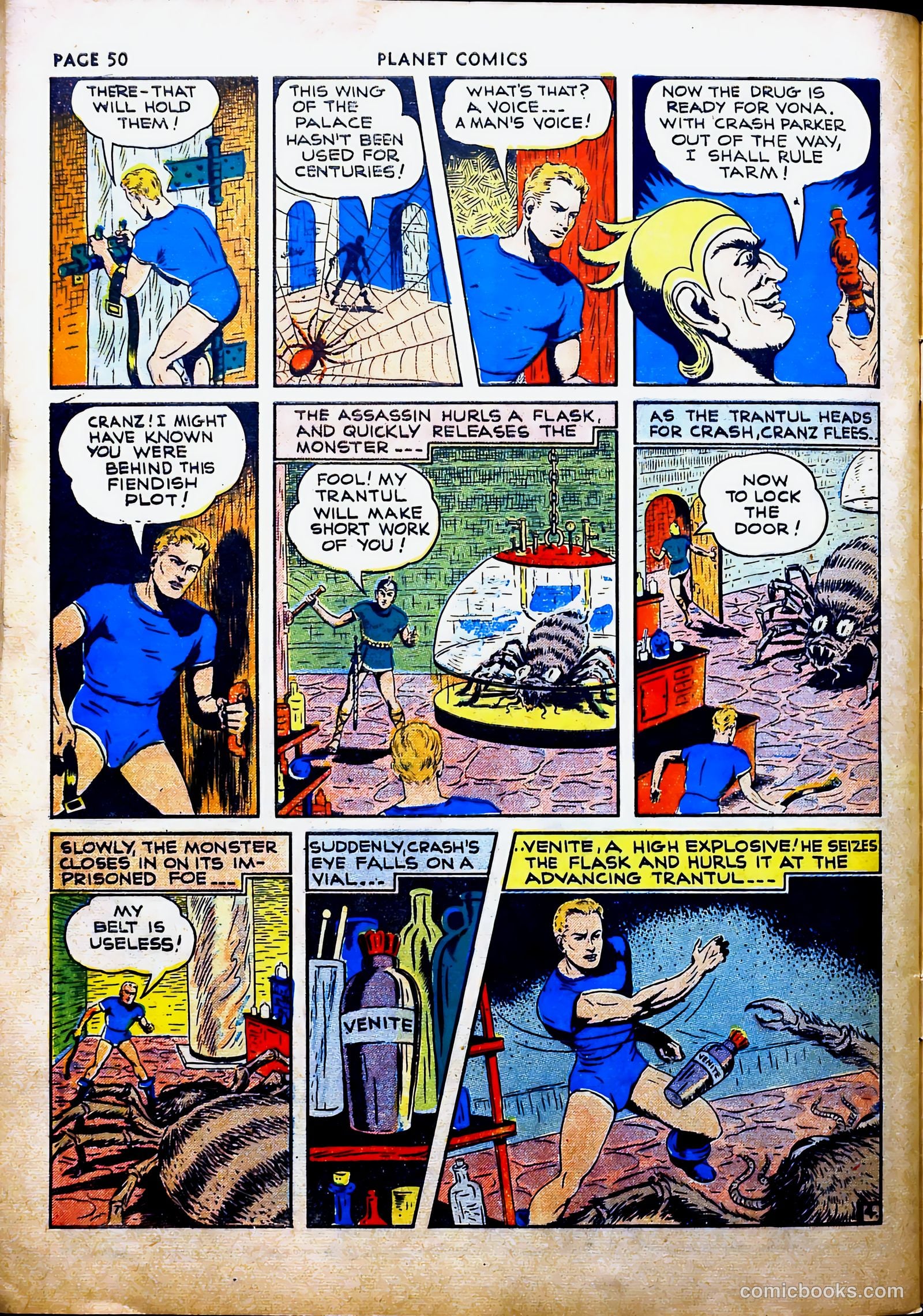 Planet Comics #16 (1942) — page 54 of 70