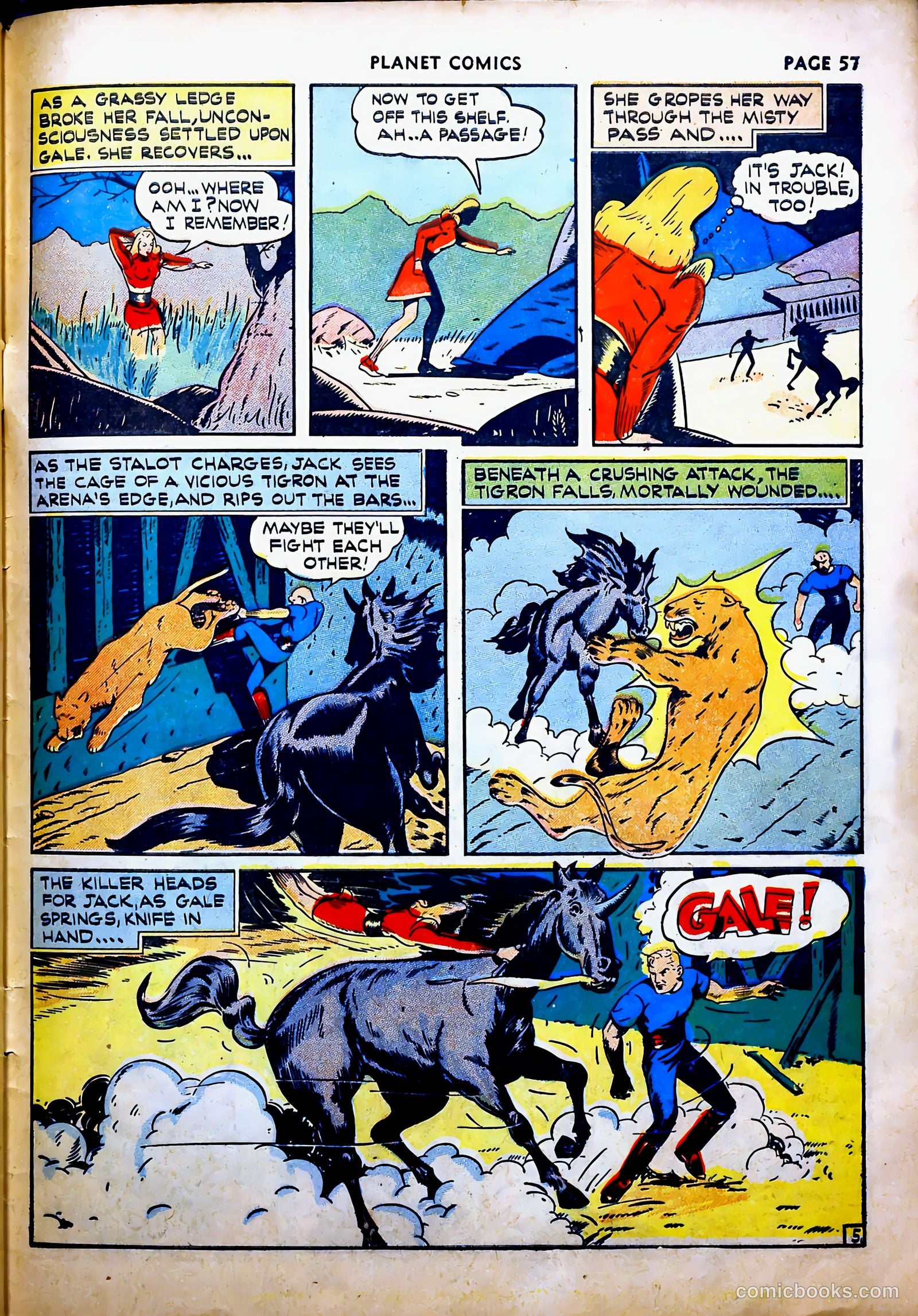 Planet Comics #16 (1942) — page 61 of 70