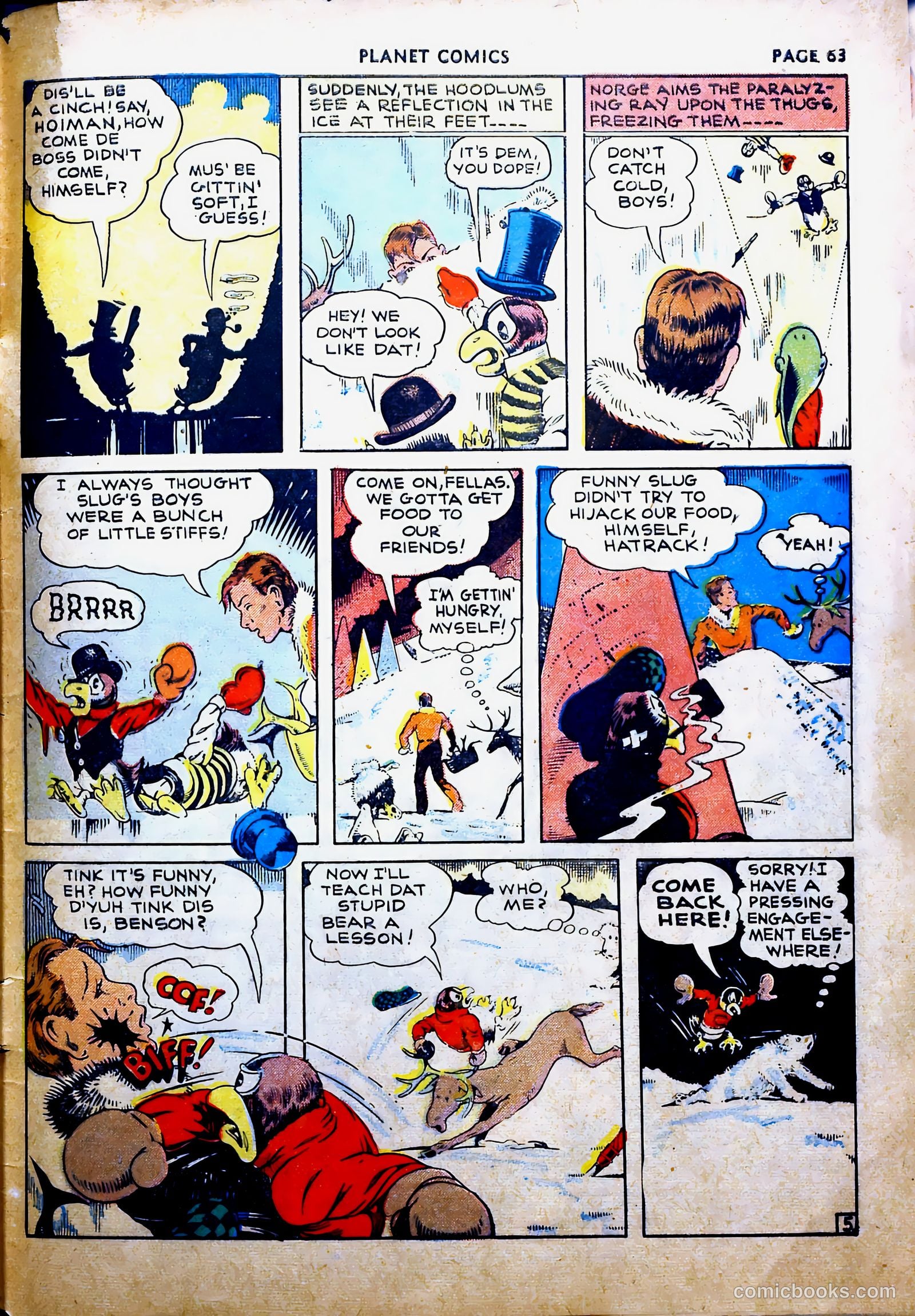 Planet Comics #16 (1942) — page 67 of 70