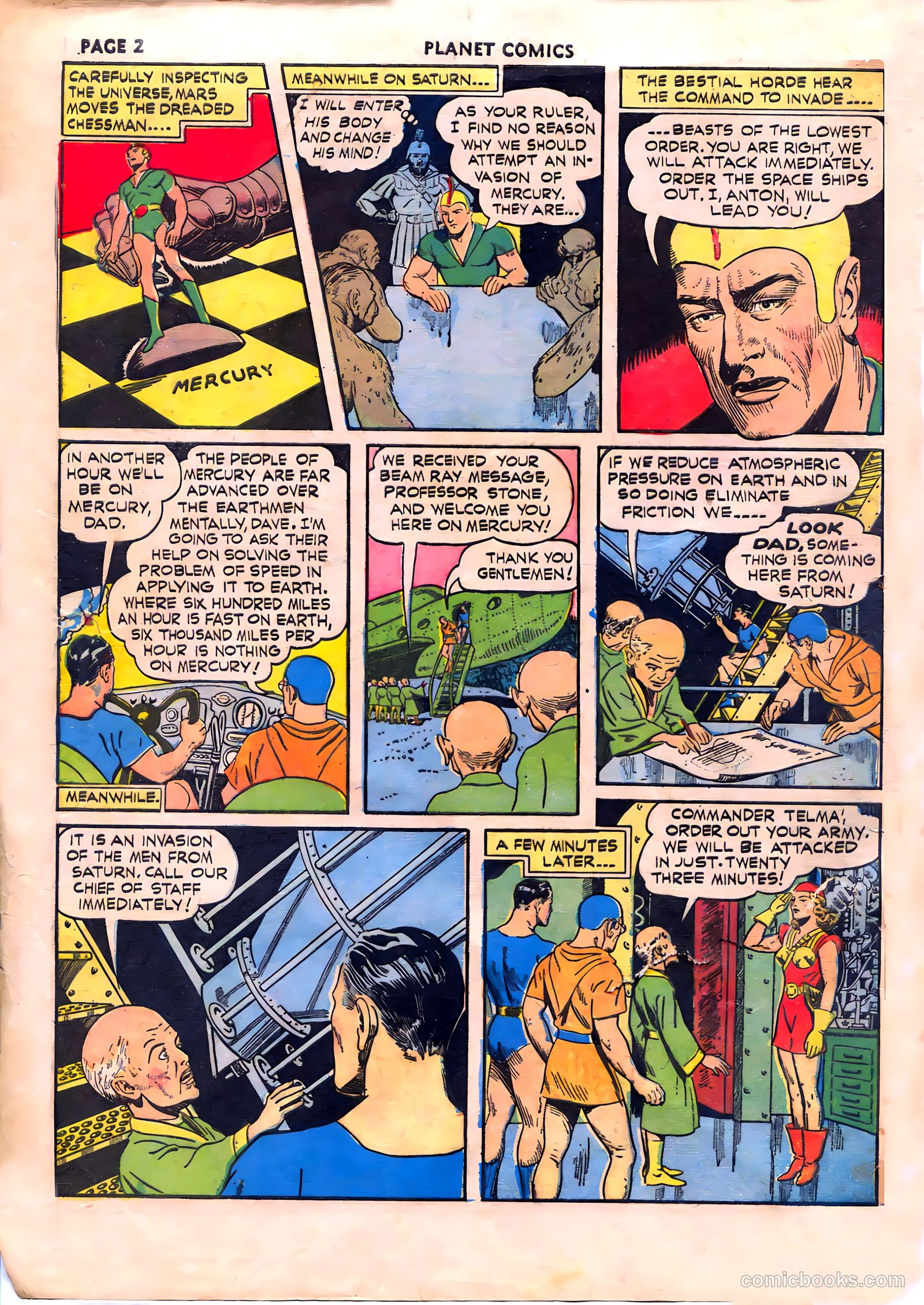 Planet Comics #17 (1942) — page 4 of 68