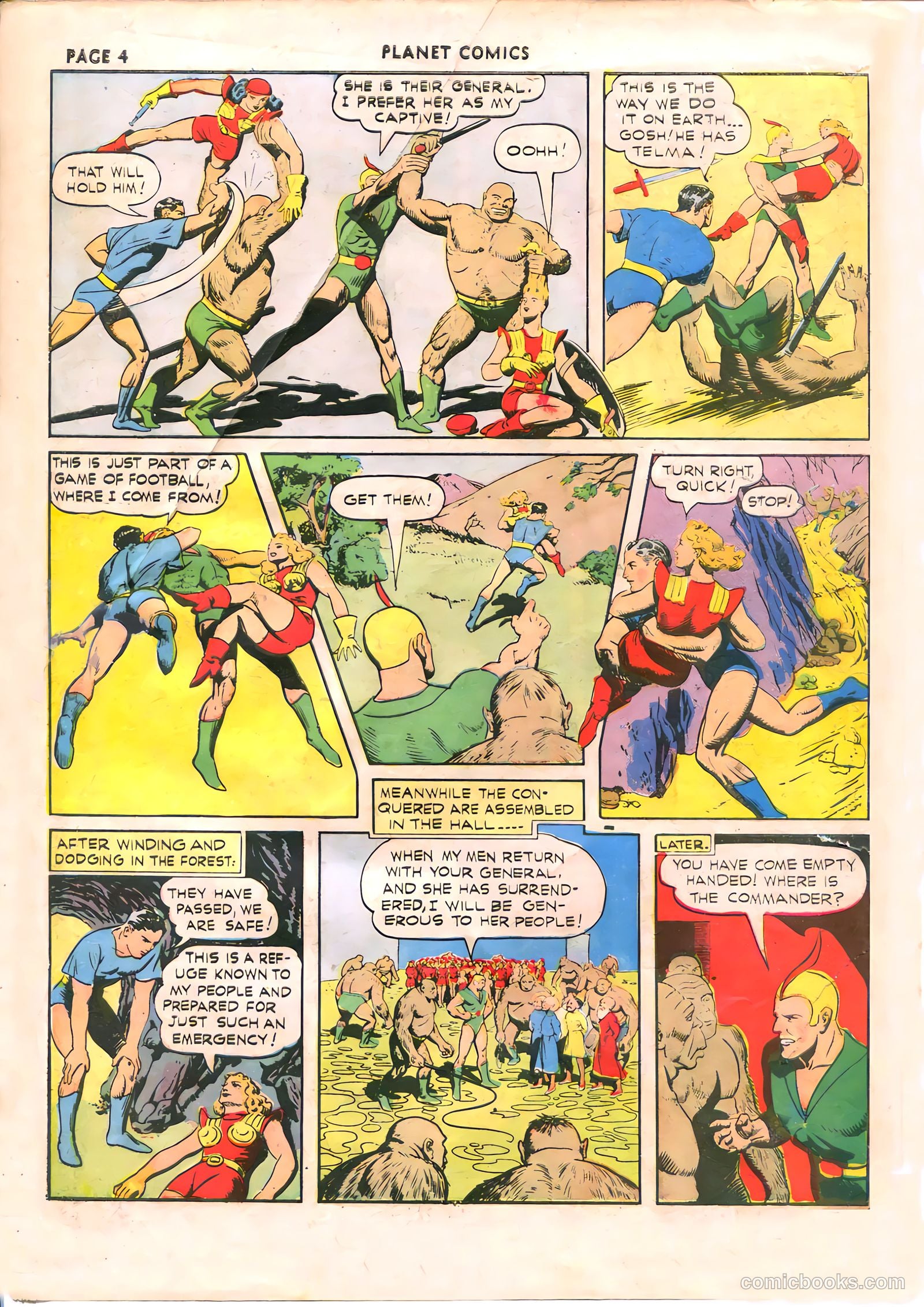 Planet Comics #17 (1942) — page 6 of 68