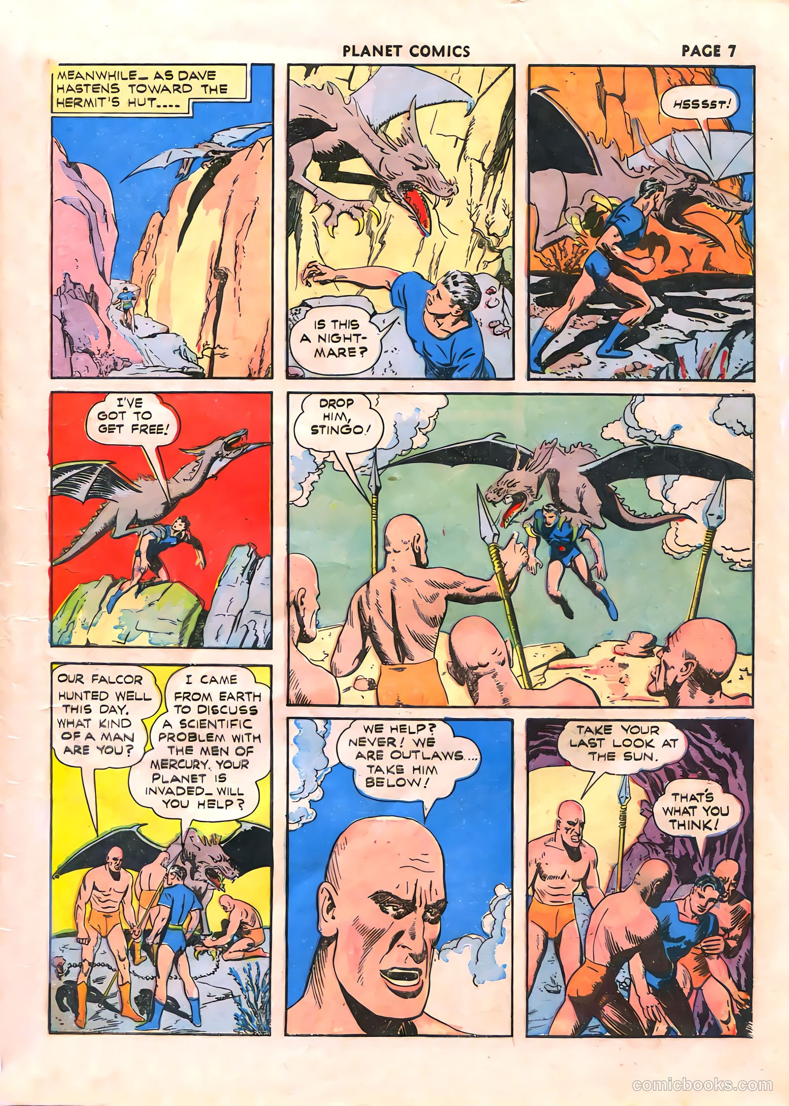 Planet Comics #17 (1942) — page 9 of 68