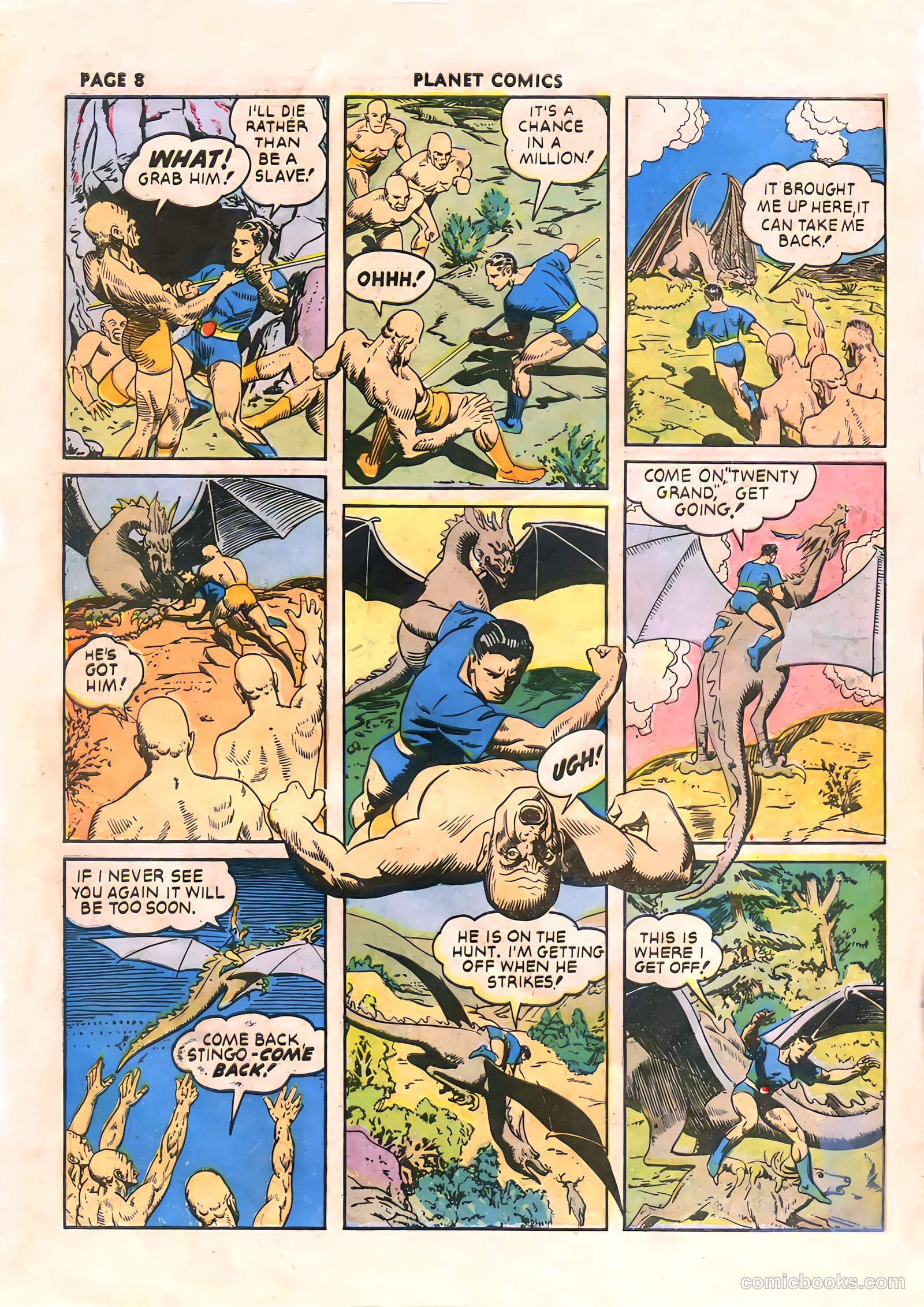 Planet Comics #17 (1942) — page 10 of 68