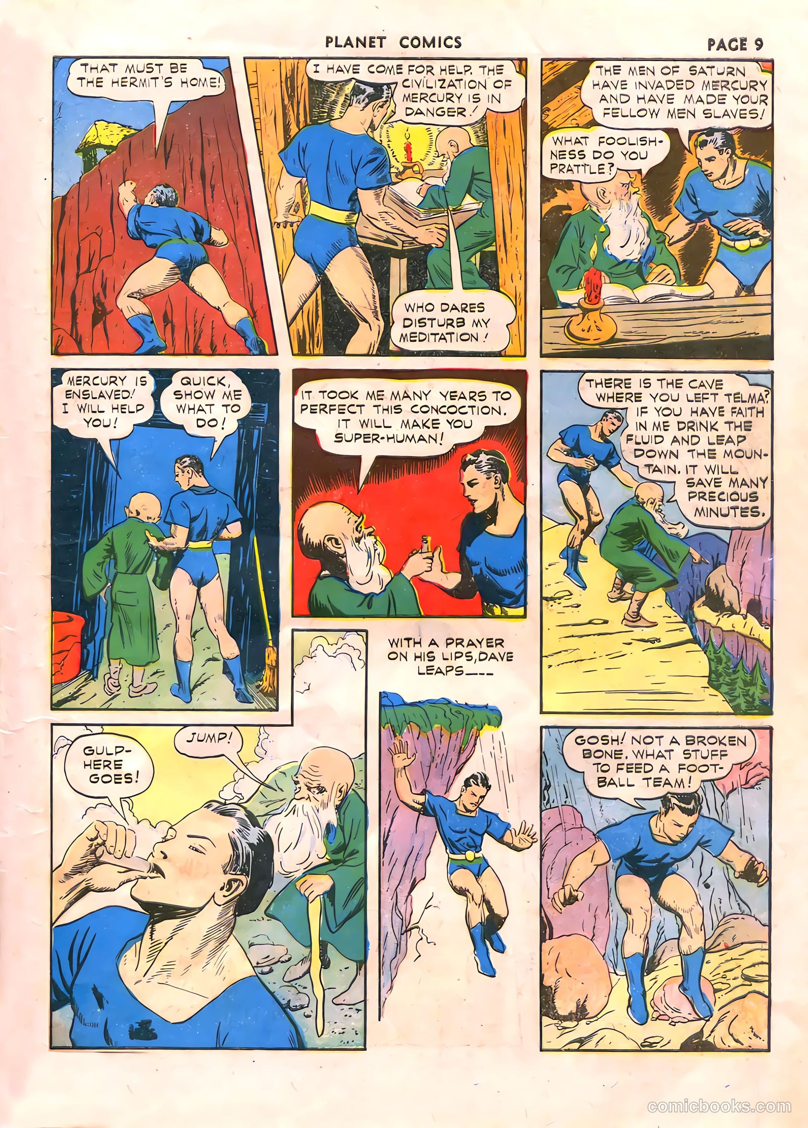 Planet Comics #17 (1942) — page 11 of 68