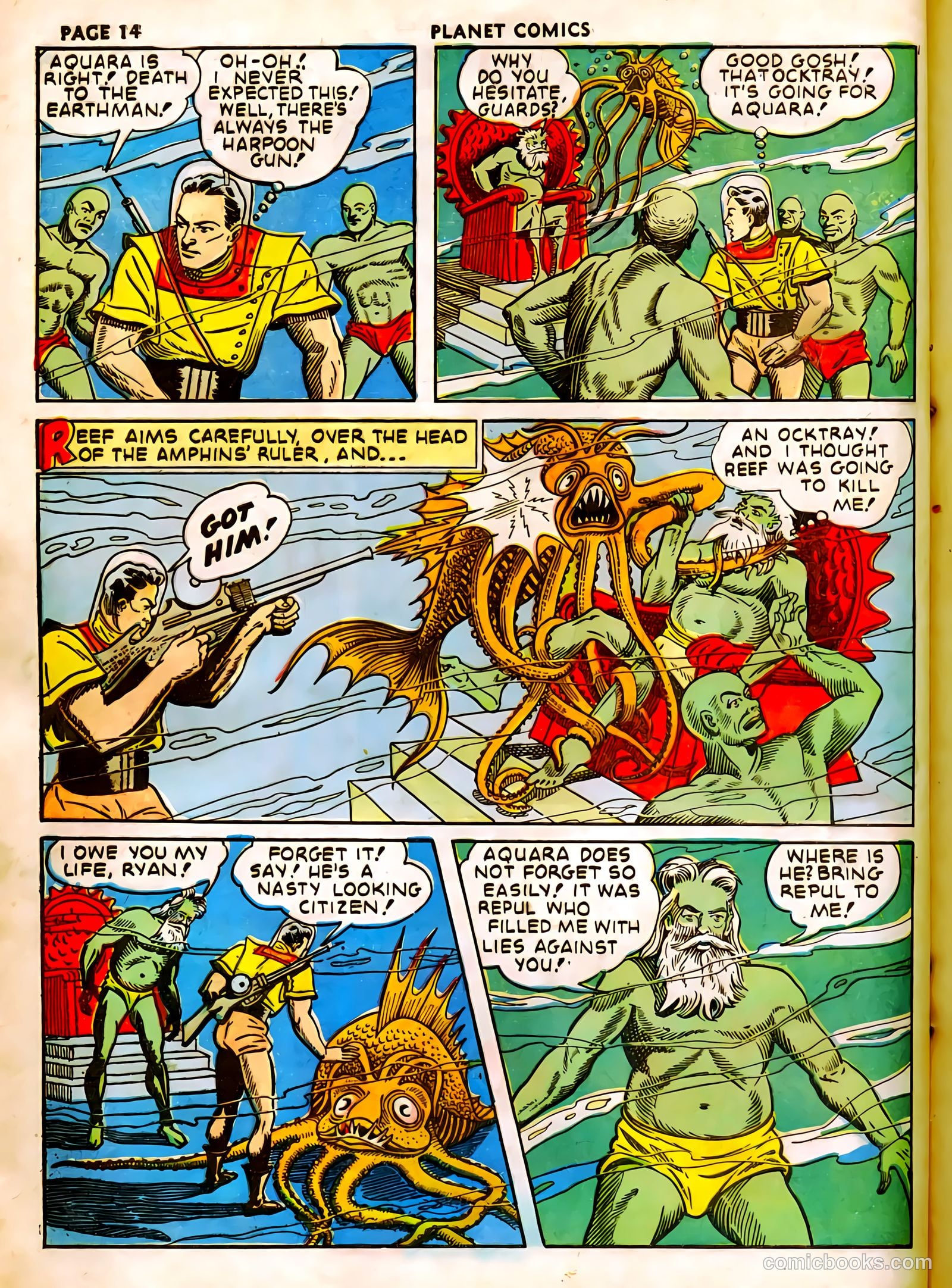 Planet Comics #17 (1942) — page 16 of 68