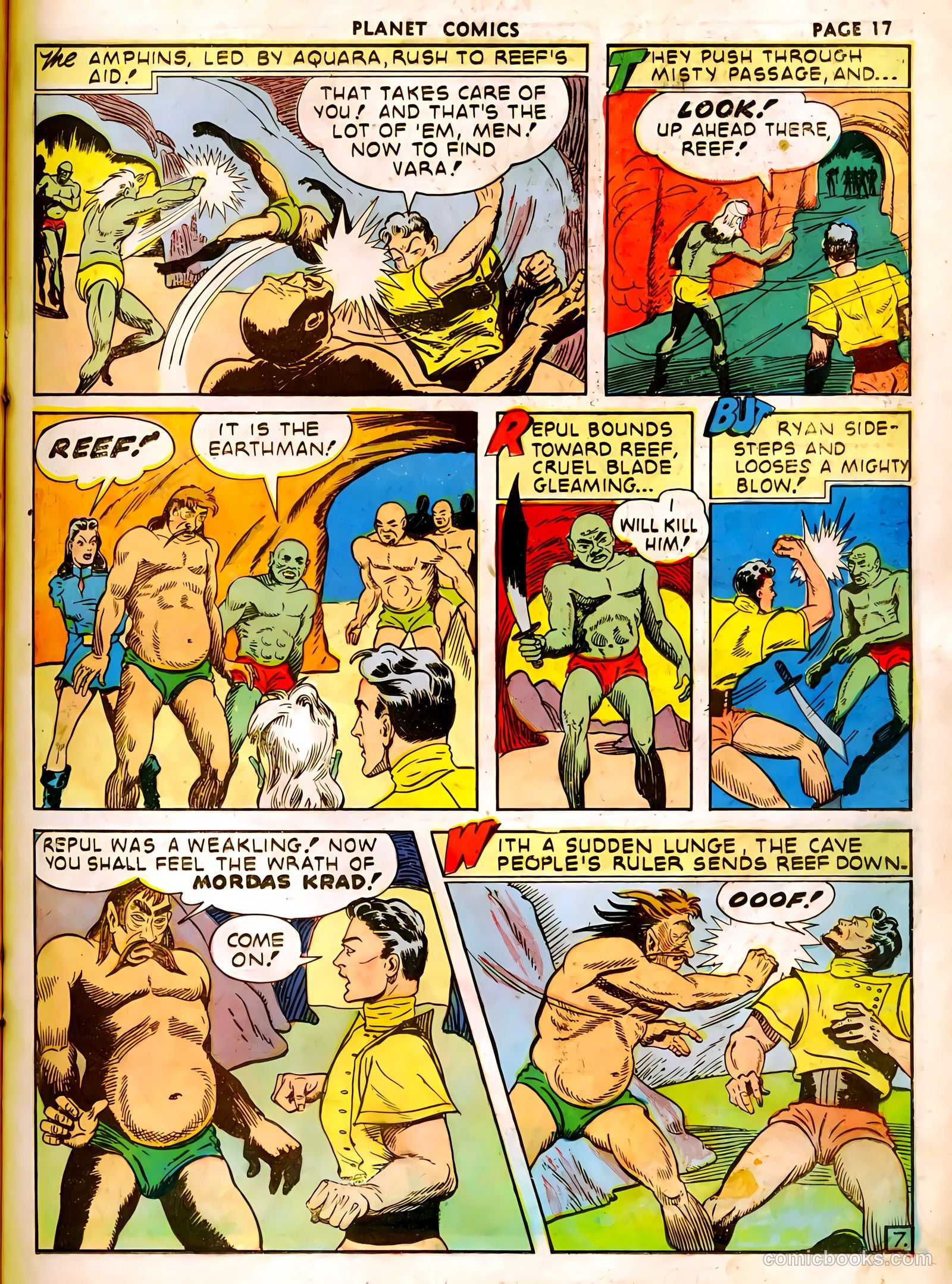 Planet Comics #17 (1942) — page 19 of 68
