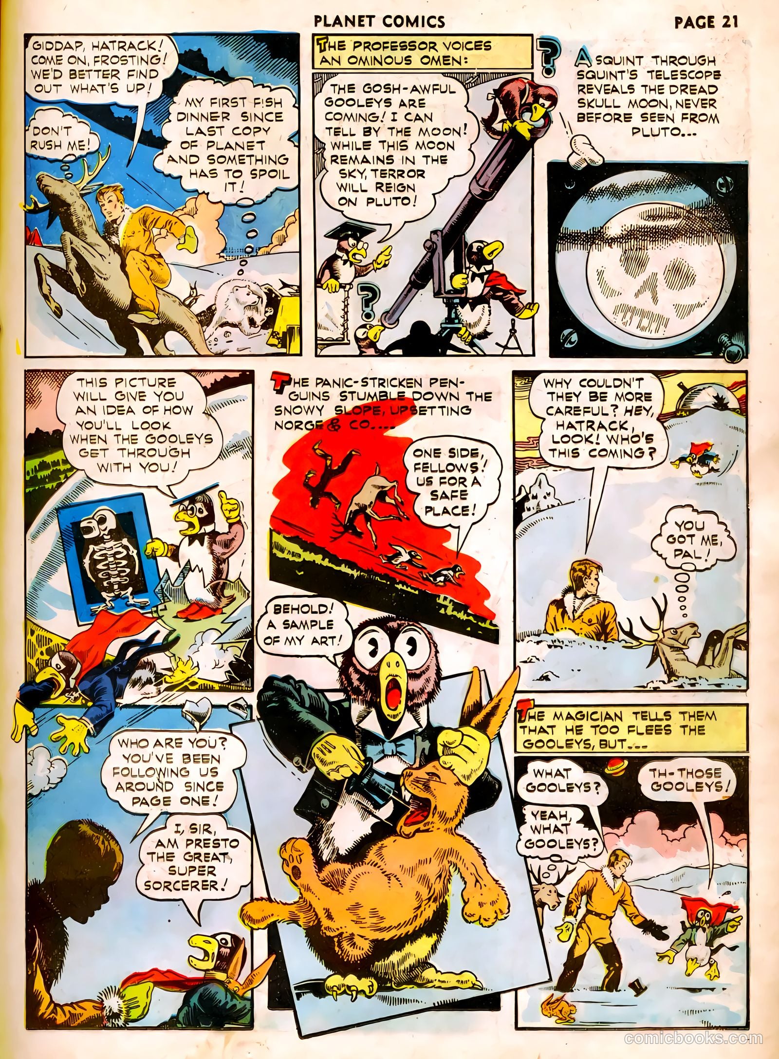 Planet Comics #17 (1942) — page 23 of 68