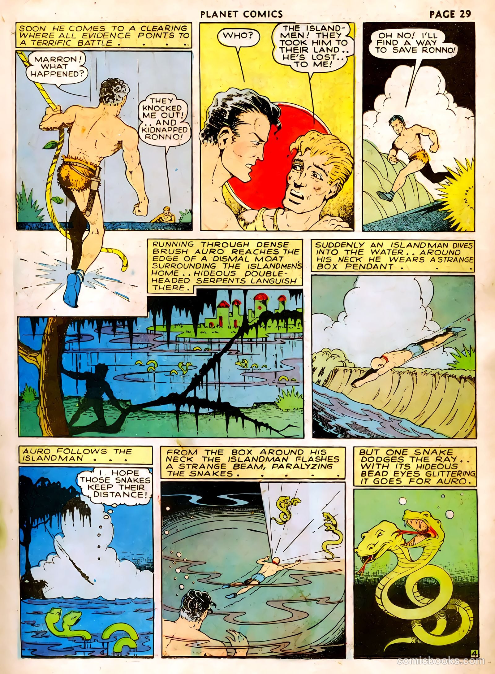 Planet Comics #17 (1942) — page 31 of 68