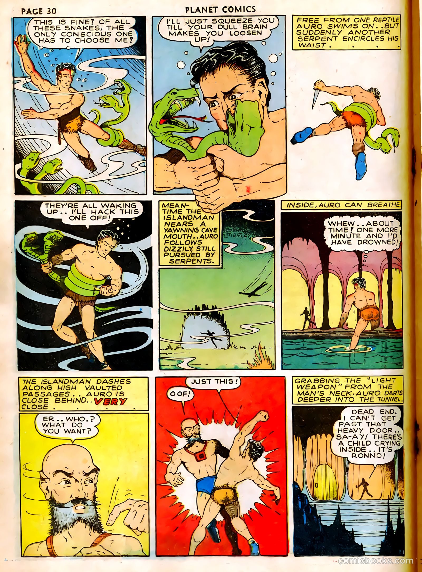 Planet Comics #17 (1942) — page 32 of 68