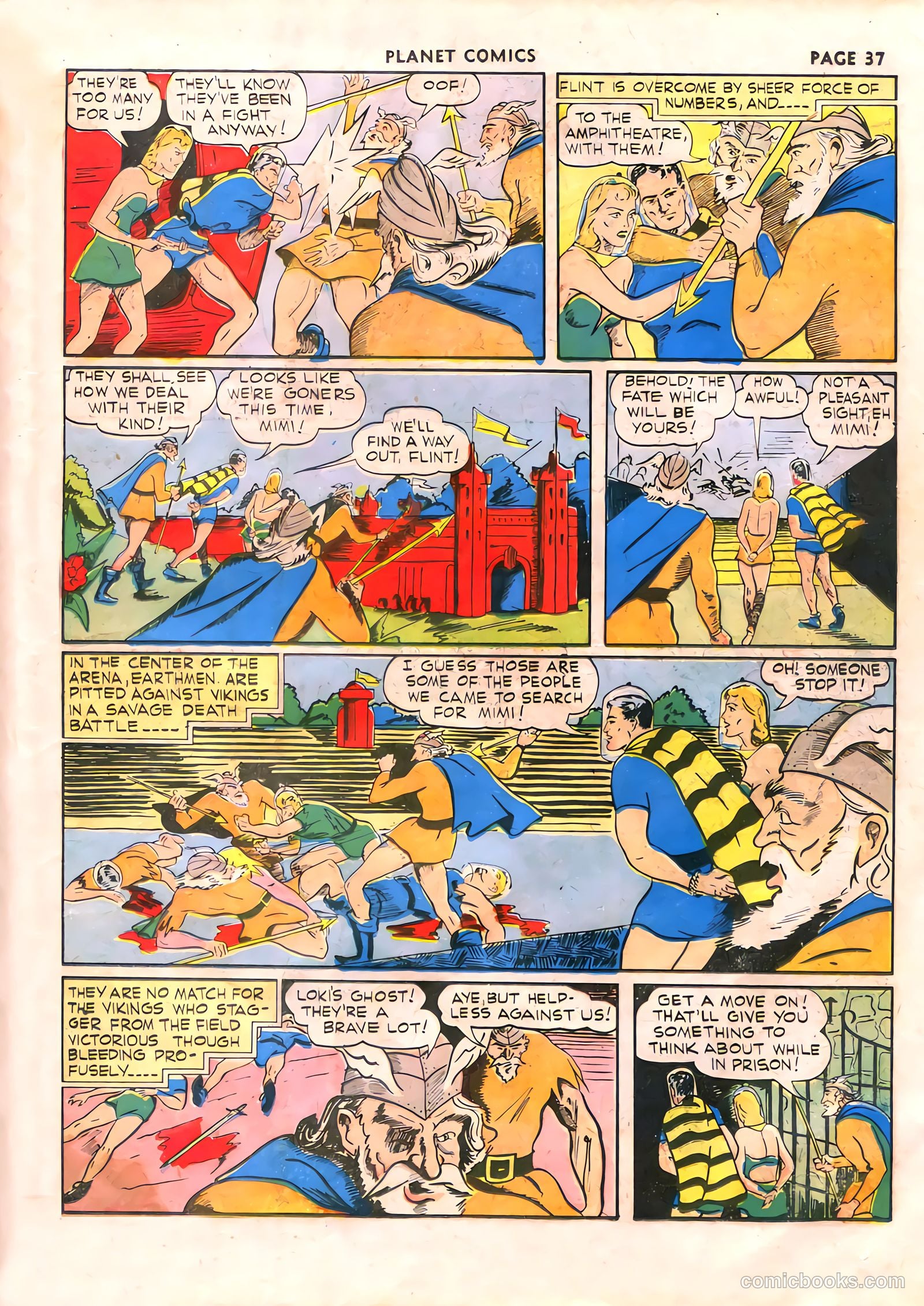 Planet Comics #17 (1942) — page 39 of 68