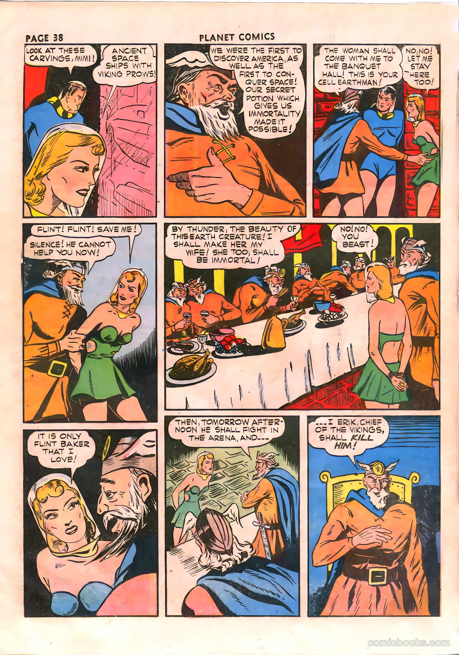 Planet Comics #17 (1942) — page 40 of 68