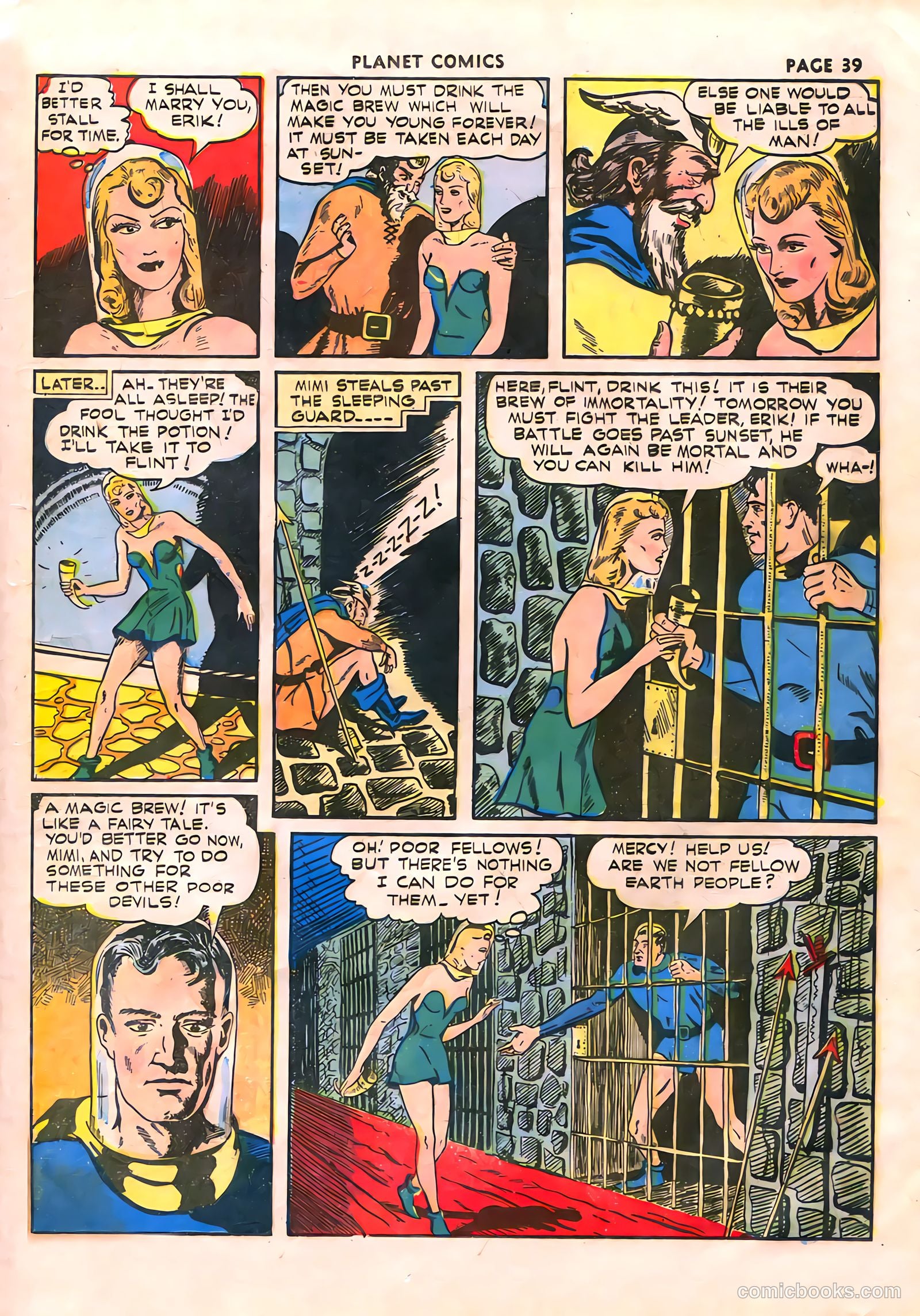 Planet Comics #17 (1942) — page 41 of 68