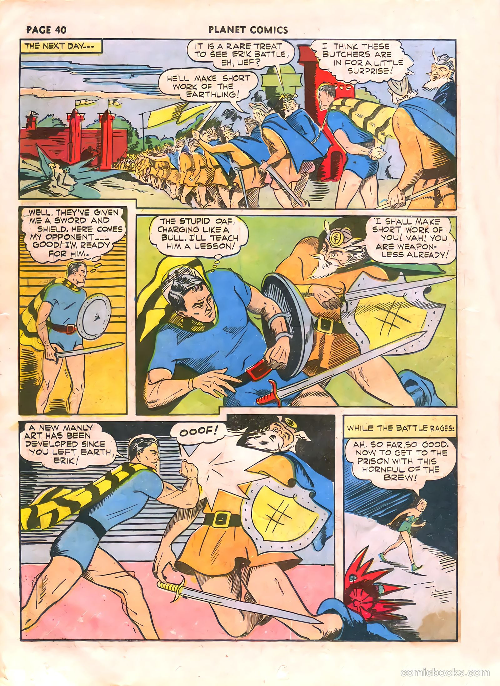 Planet Comics #17 (1942) — page 42 of 68