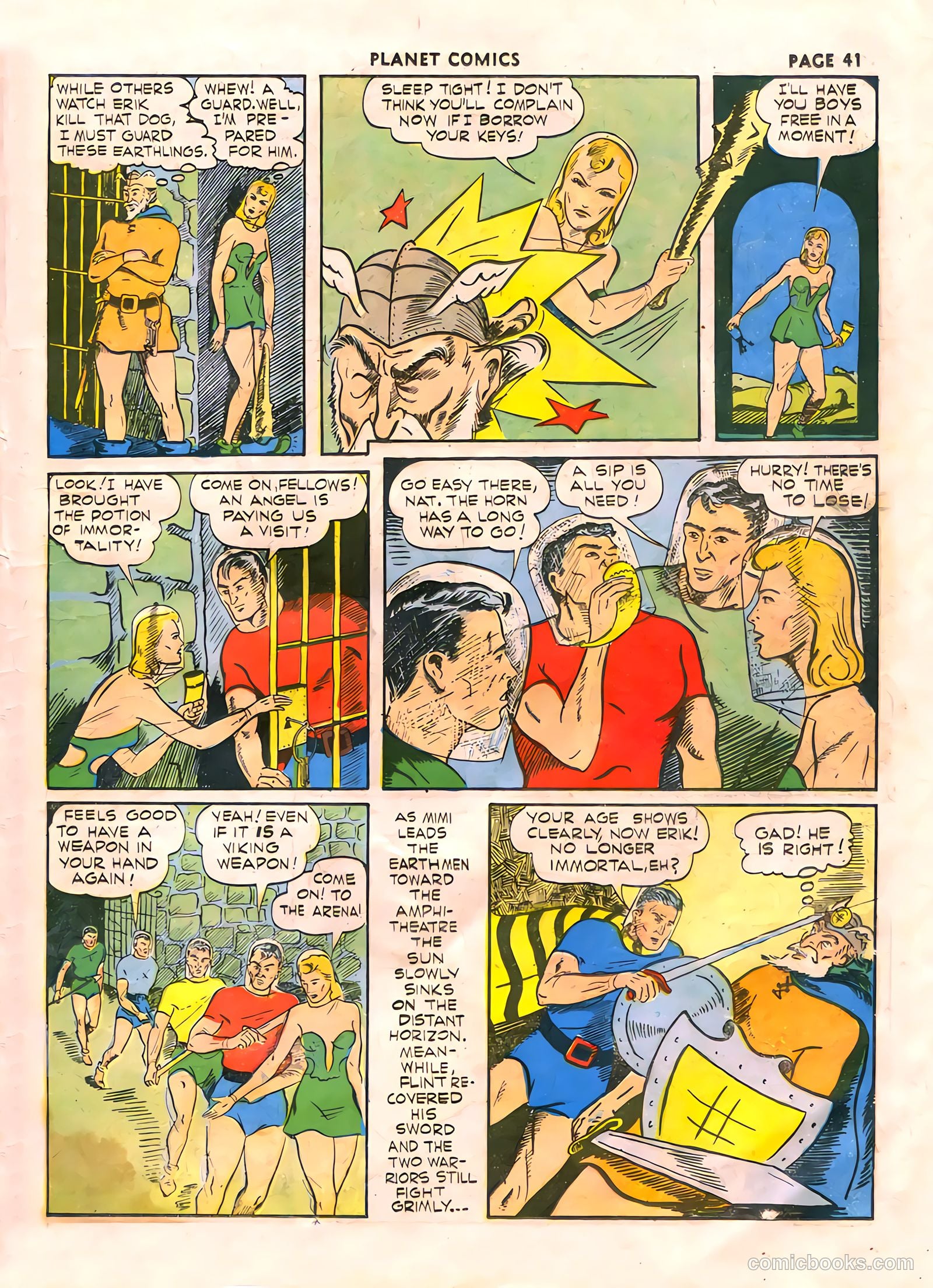Planet Comics #17 (1942) — page 43 of 68