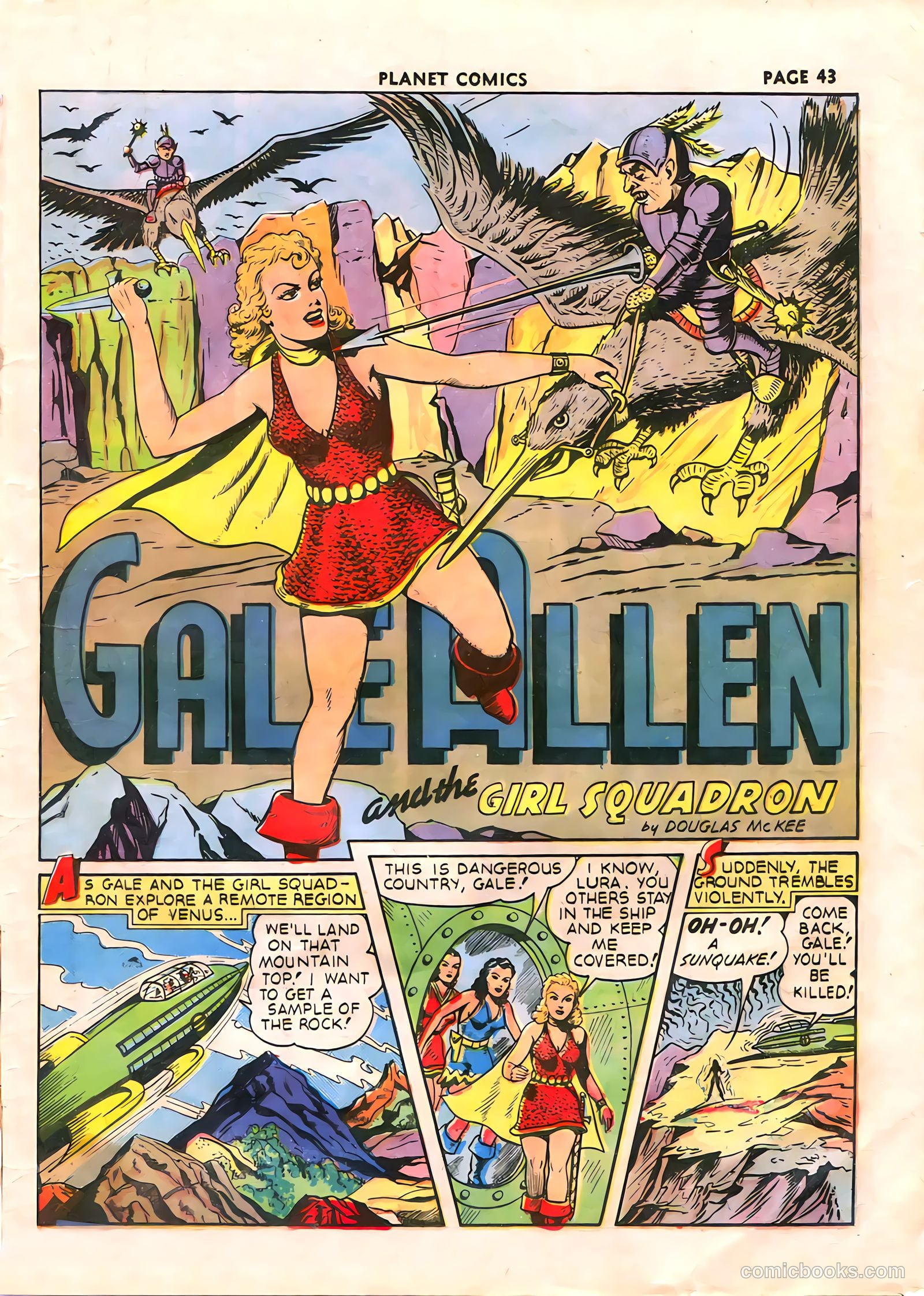 Planet Comics #17 (1942) — page 45 of 68