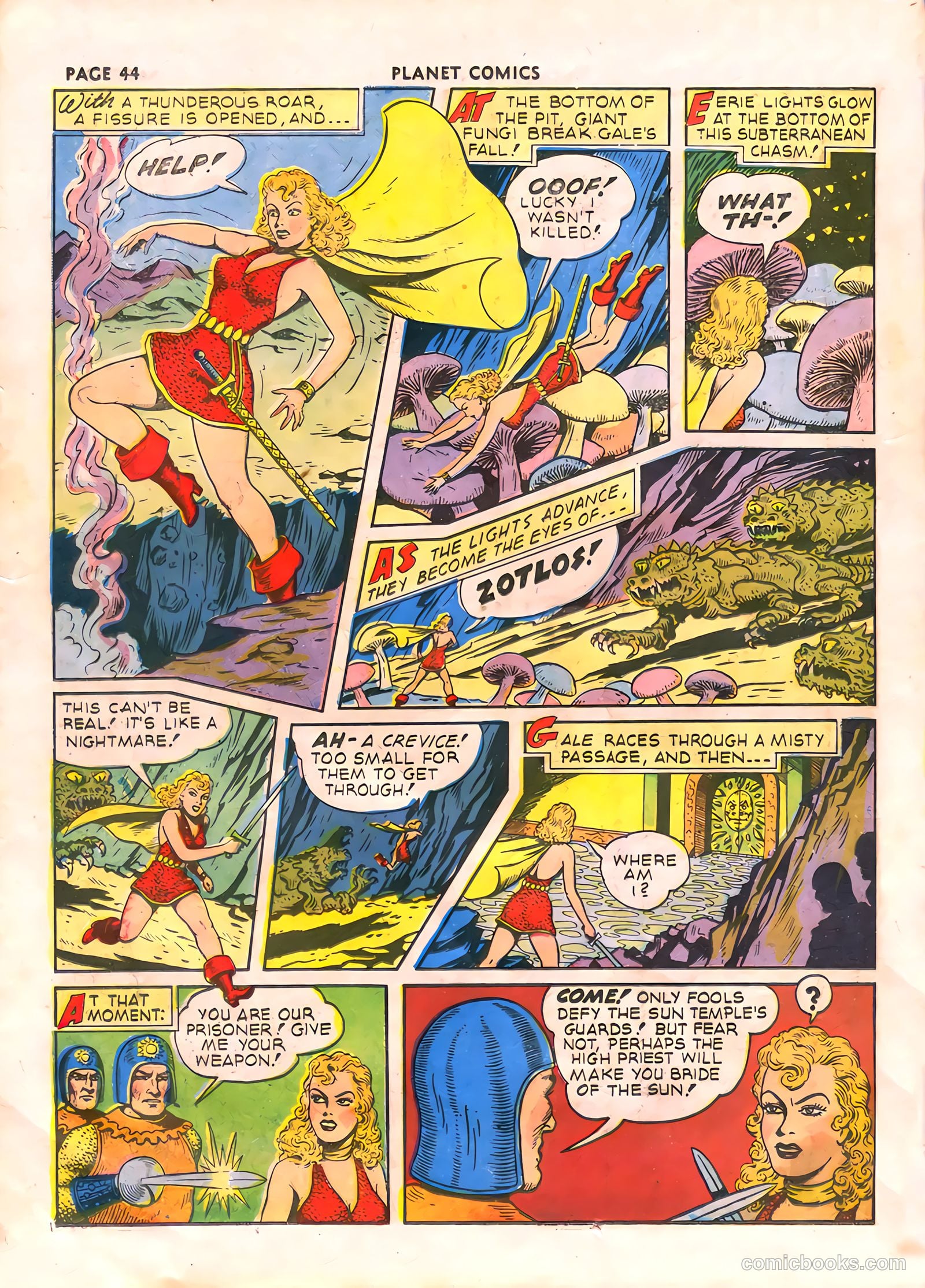 Planet Comics #17 (1942) — page 46 of 68