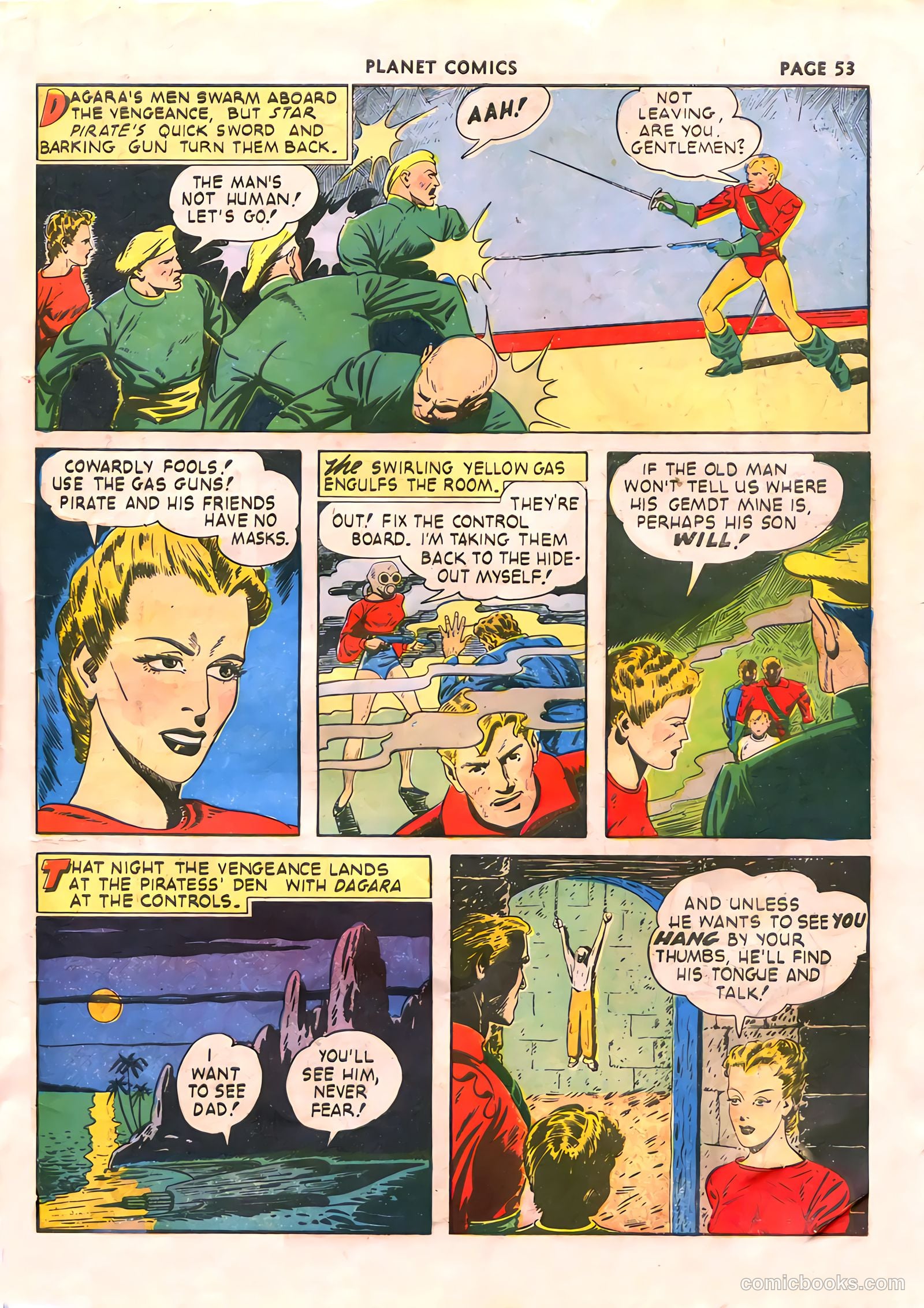 Planet Comics #17 (1942) — page 55 of 68