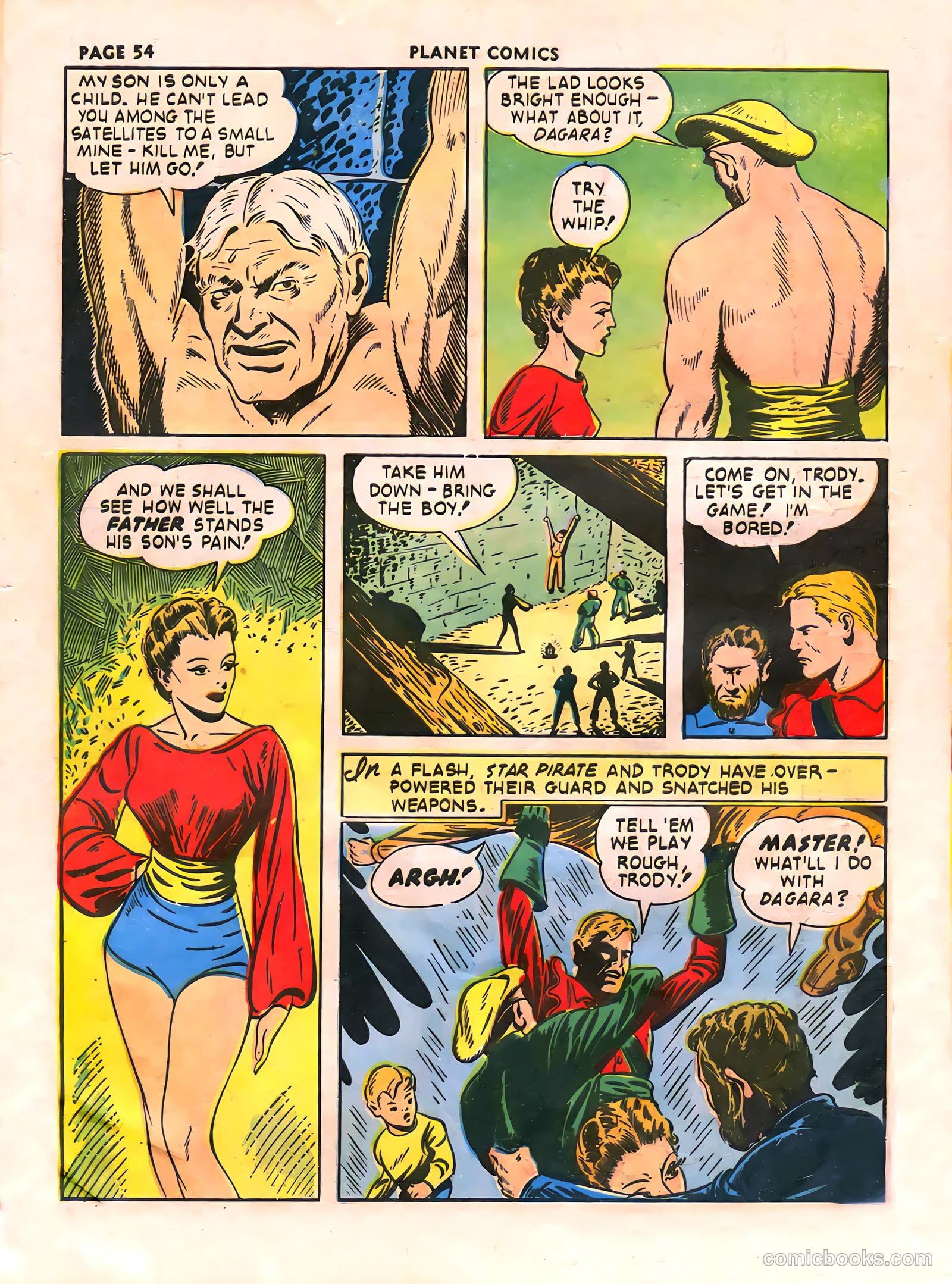 Planet Comics #17 (1942) — page 56 of 68