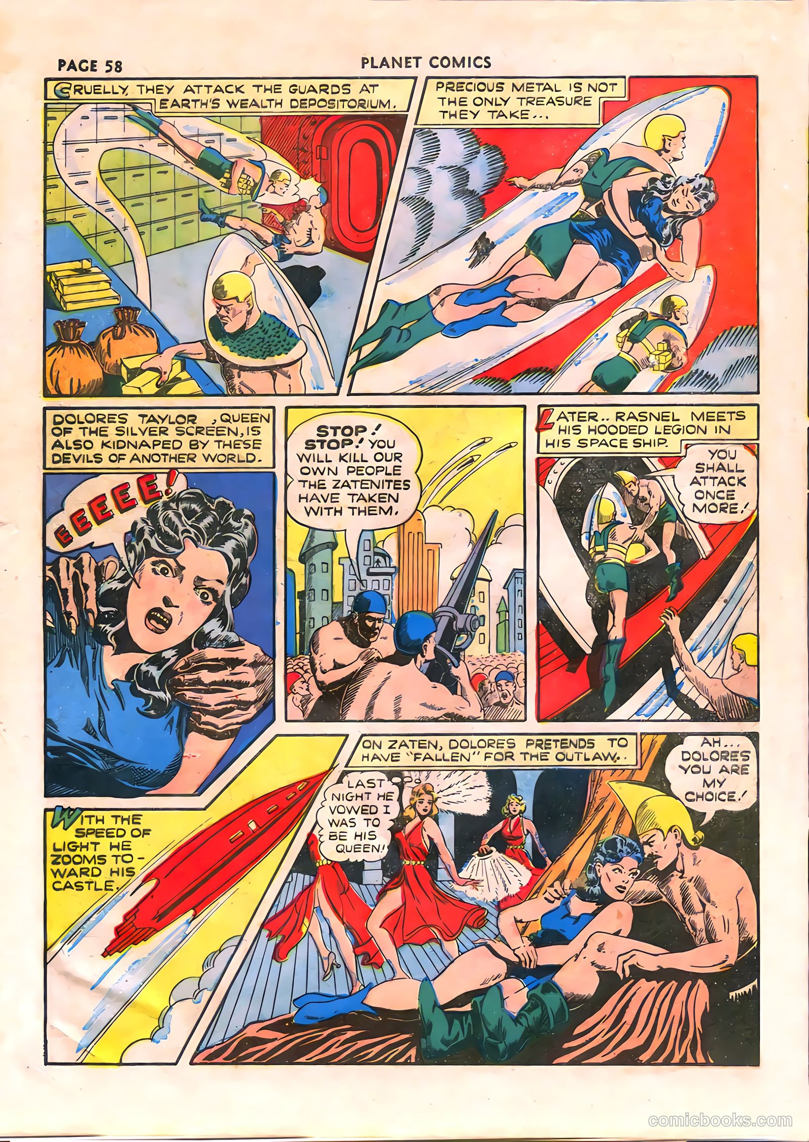 Planet Comics #17 (1942) — page 60 of 68