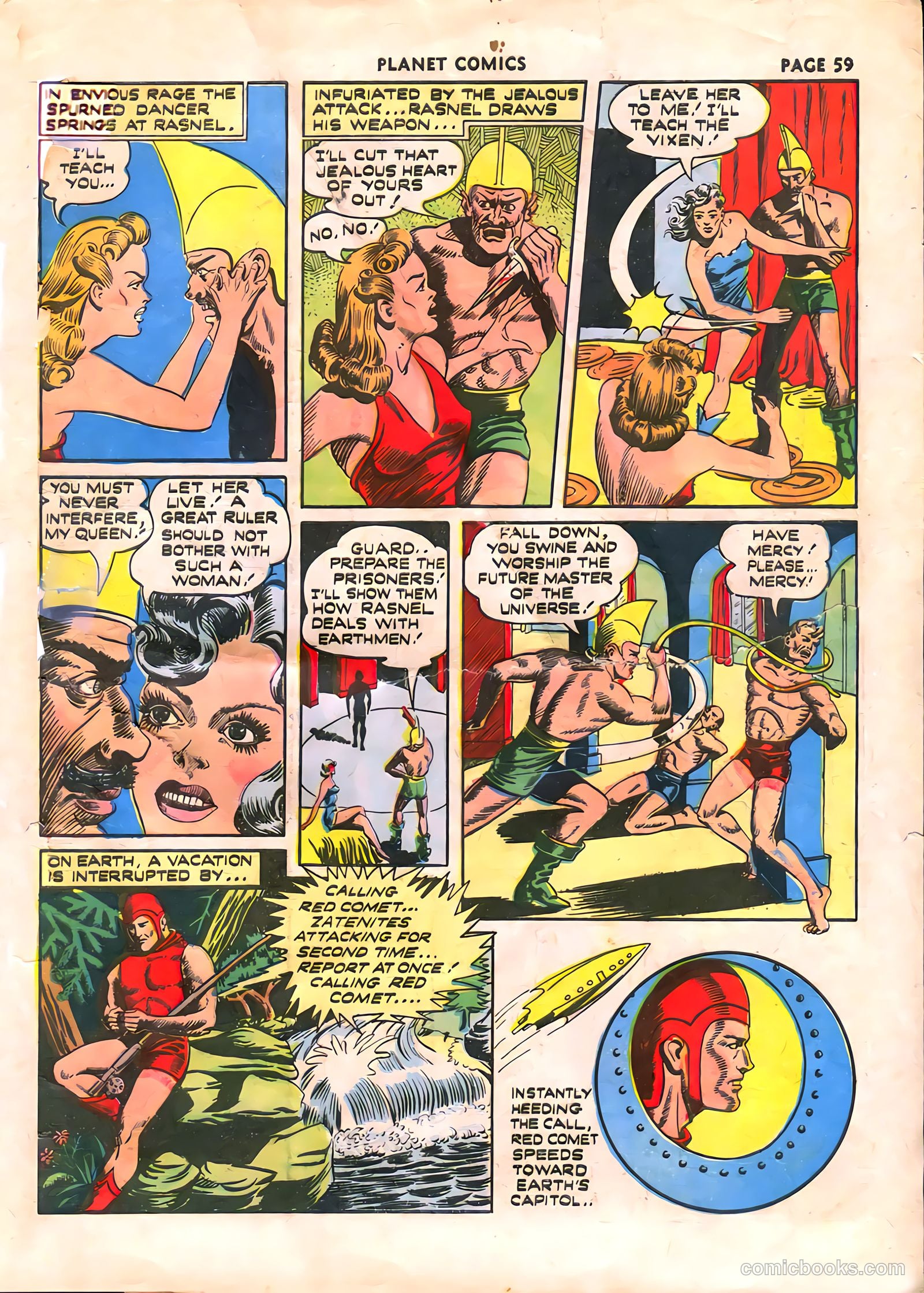 Planet Comics #17 (1942) — page 61 of 68