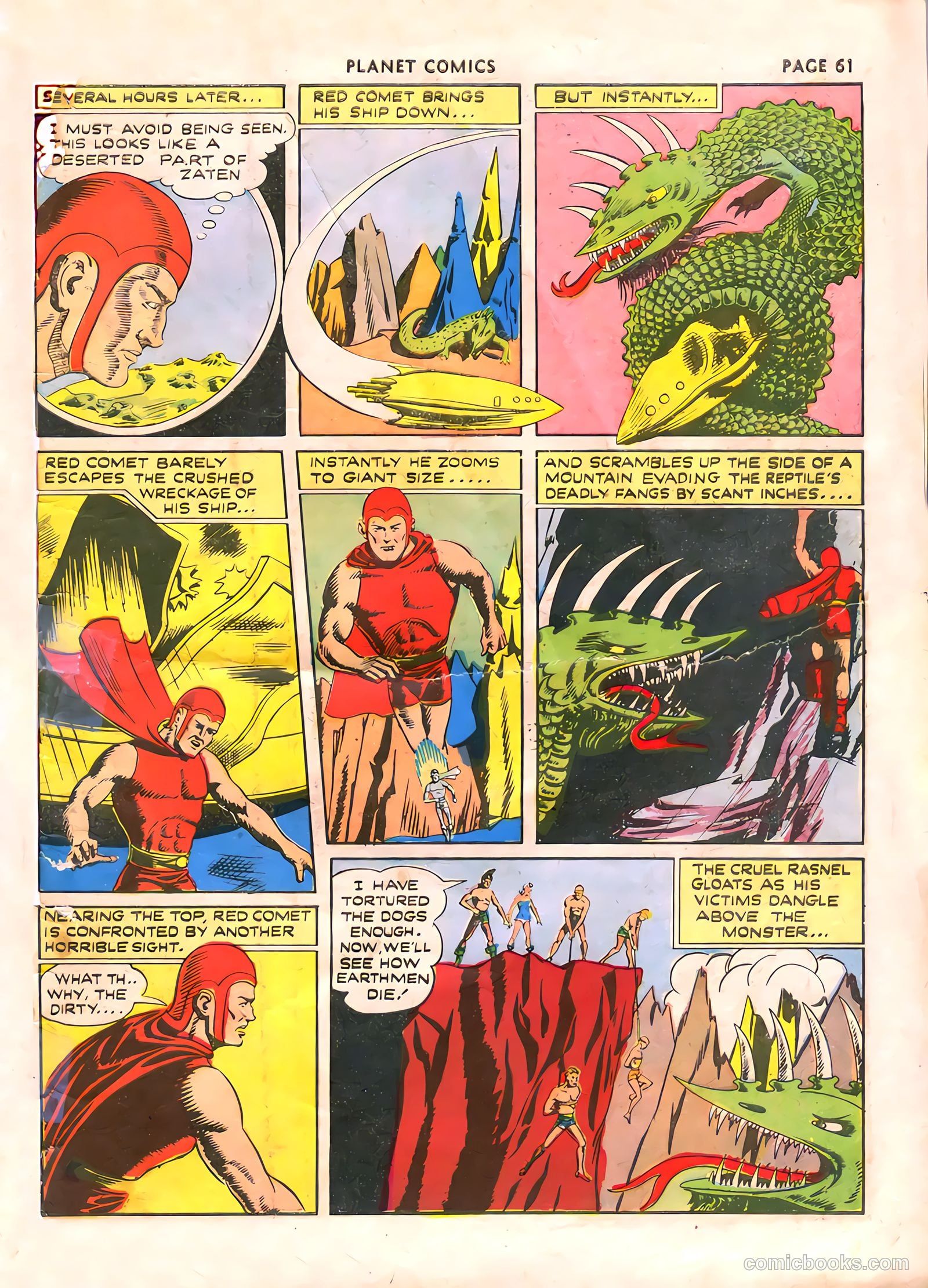 Planet Comics #17 (1942) — page 63 of 68