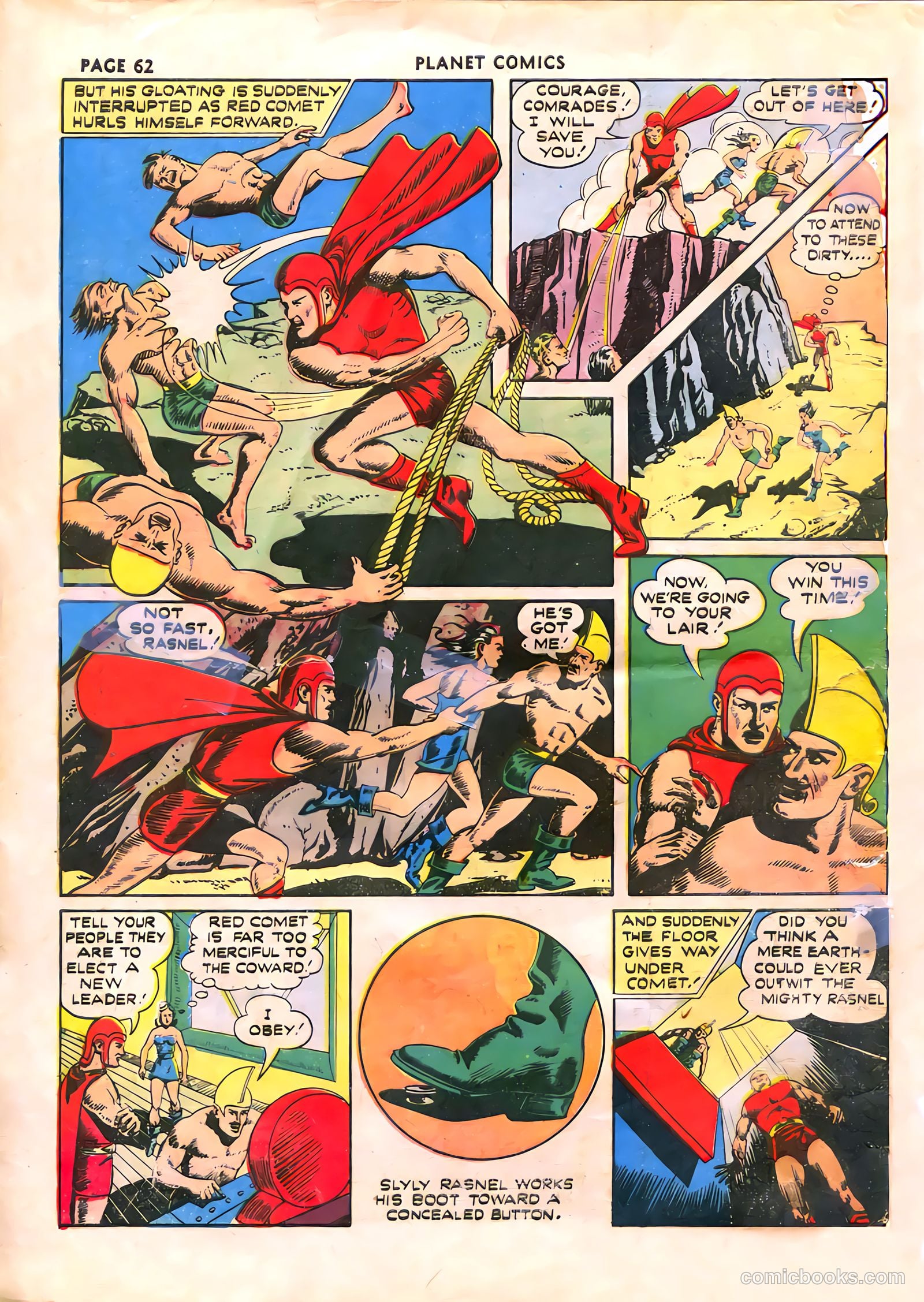 Planet Comics #17 (1942) — page 64 of 68
