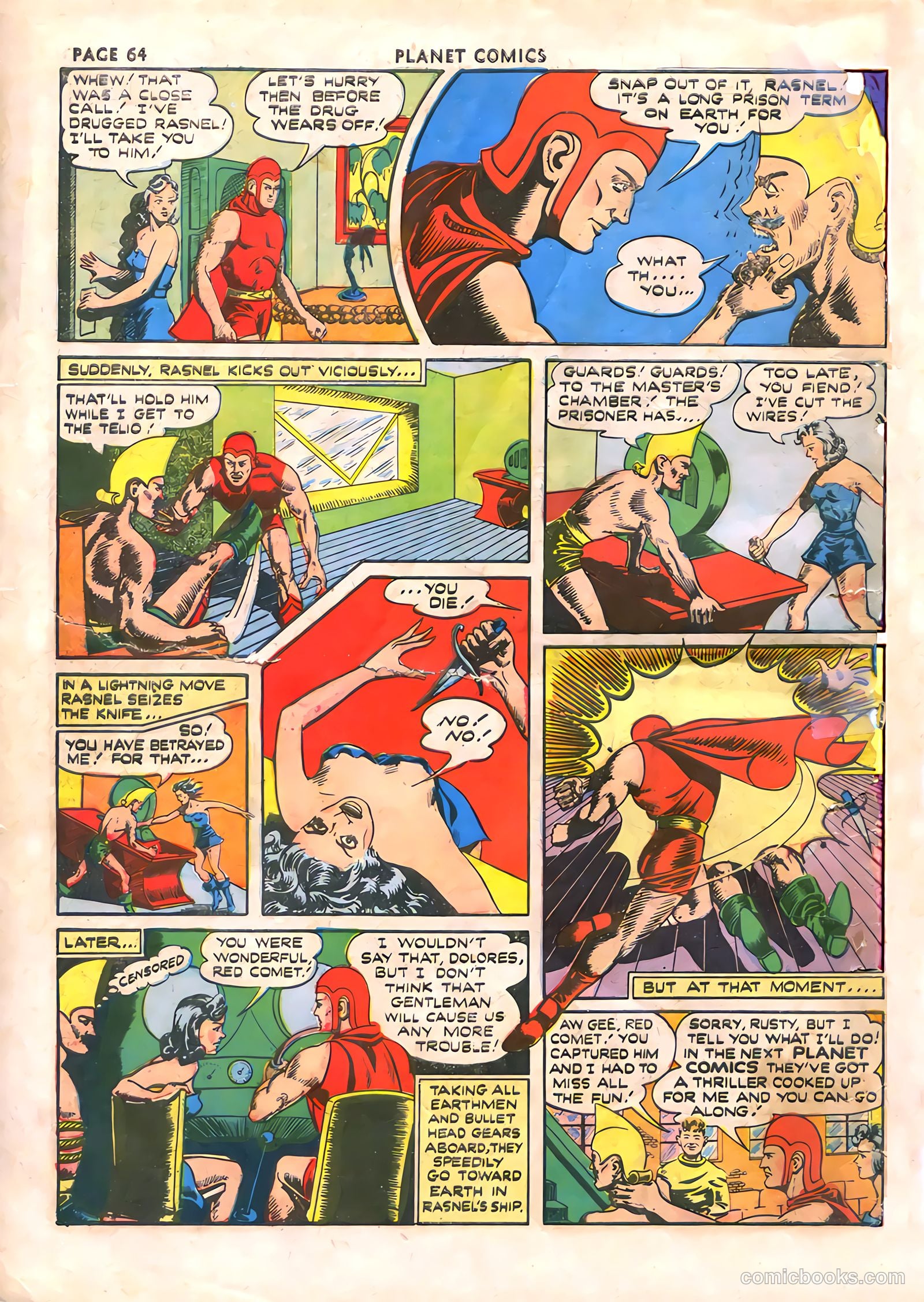 Planet Comics #17 (1942) — page 66 of 68